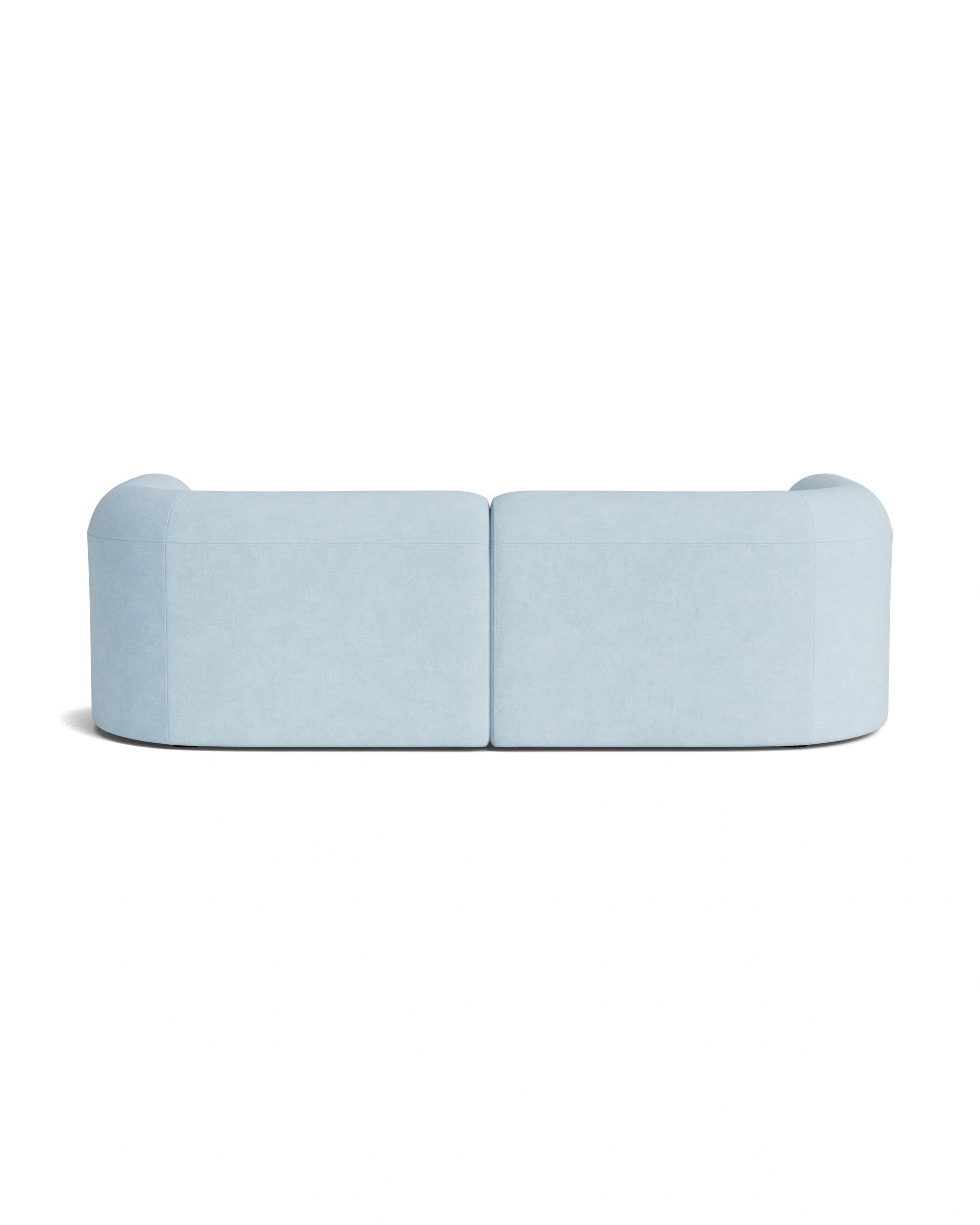 Berg 3 Seater Sofa - Fossil Powder Blue