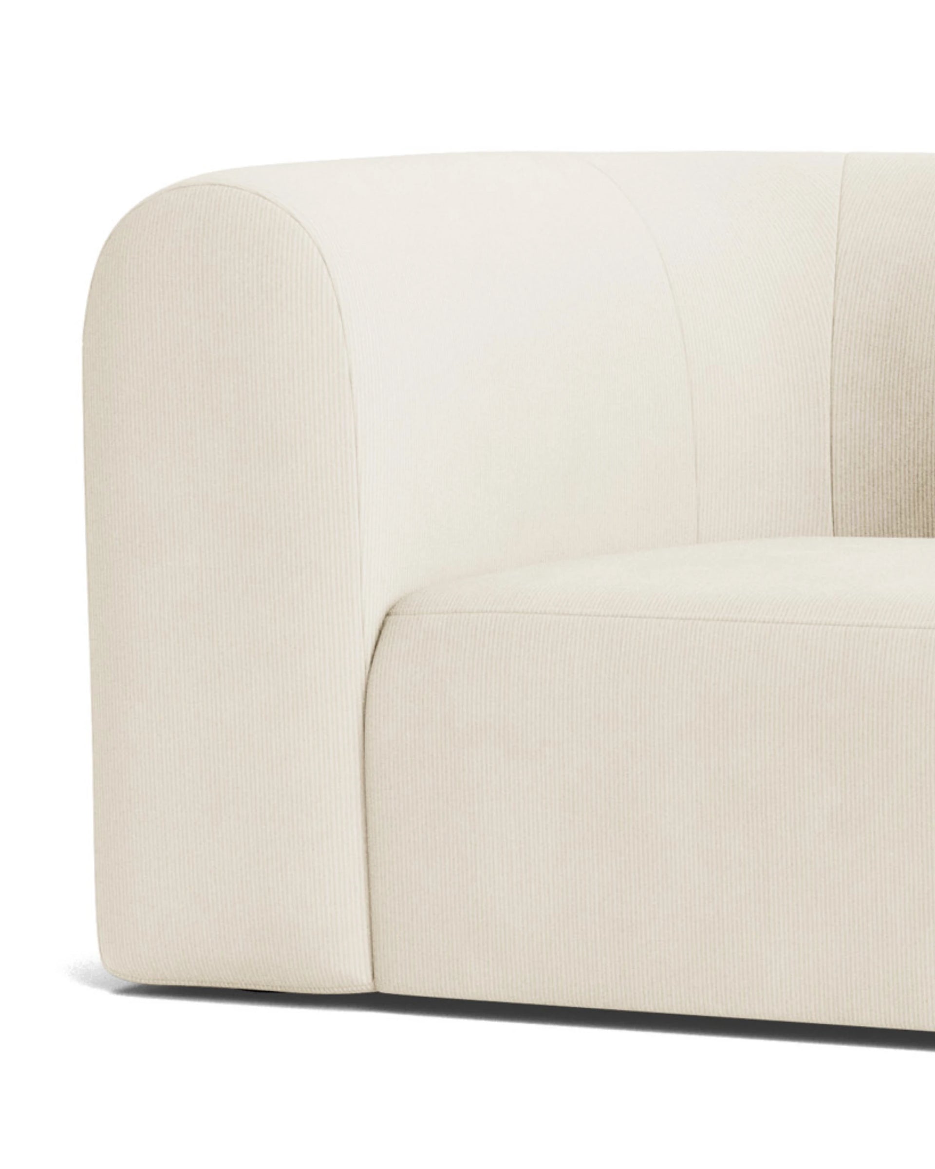 Berg 3 Seater Sofa - Corduroy Off White