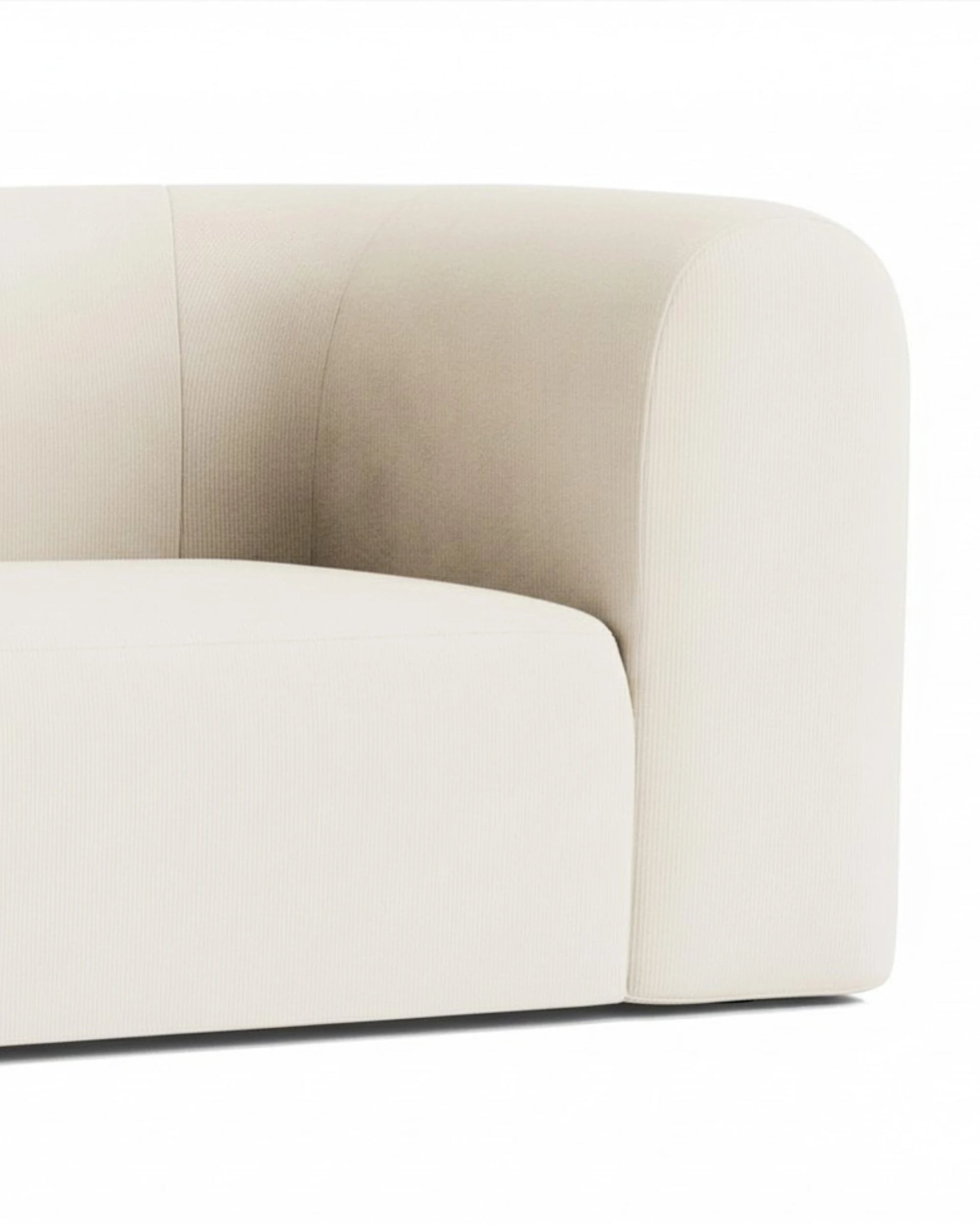 Berg 3 Seater Sofa - Corduroy Off White