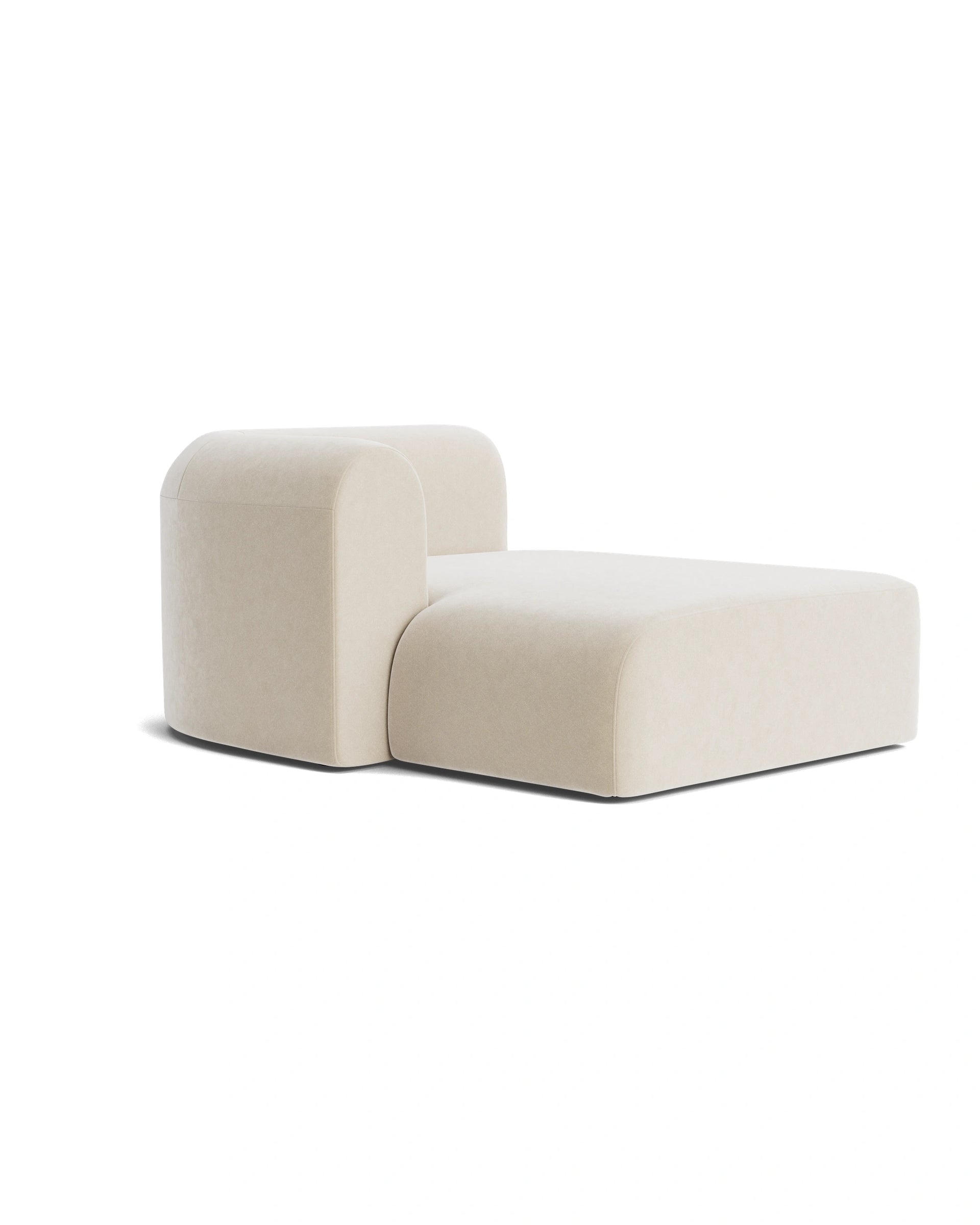Berg Left Chaise Module - Eden Ecru