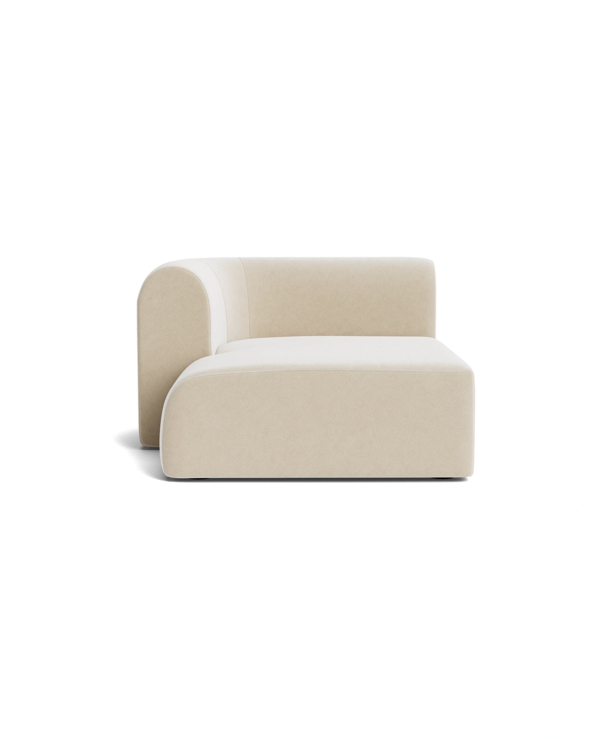Berg Left Chaise Module - Eden Ecru