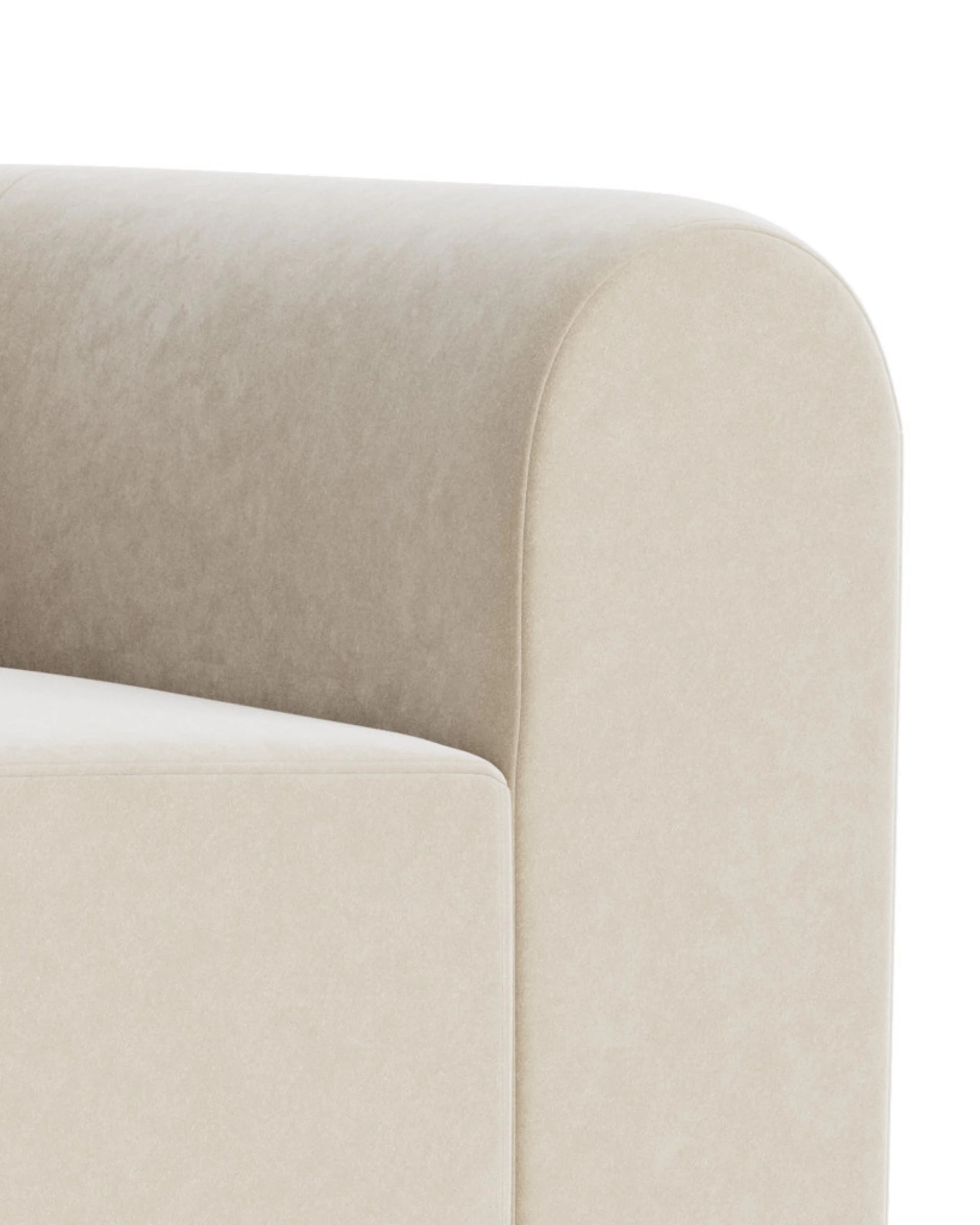 Berg Left Chaise Module - Eden Ecru