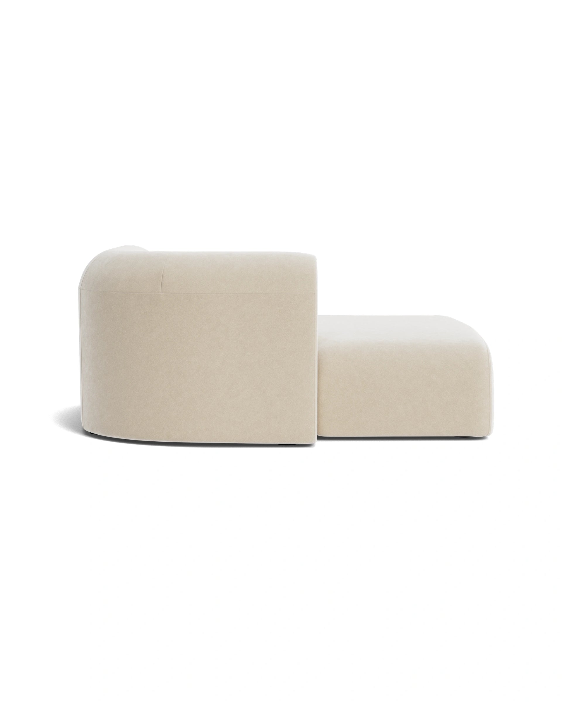 Berg Left Chaise Module - Eden Ecru