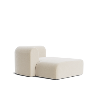 Berg Left Chaise Module - Eden Ecru