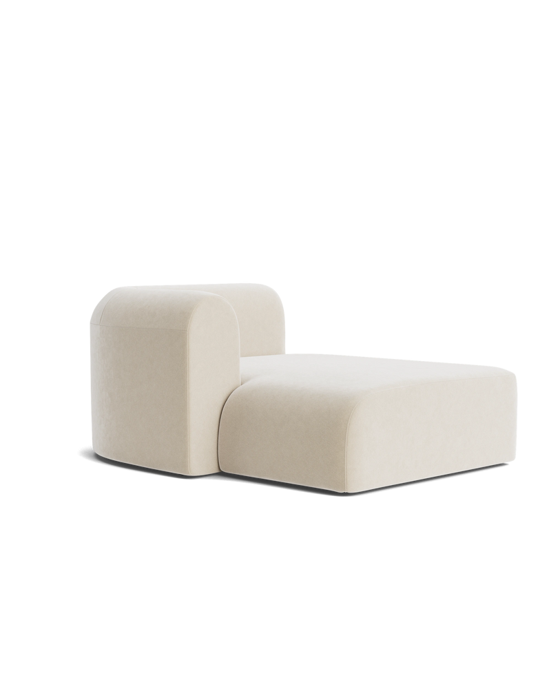 Berg Left Chaise Module - Eden Ecru