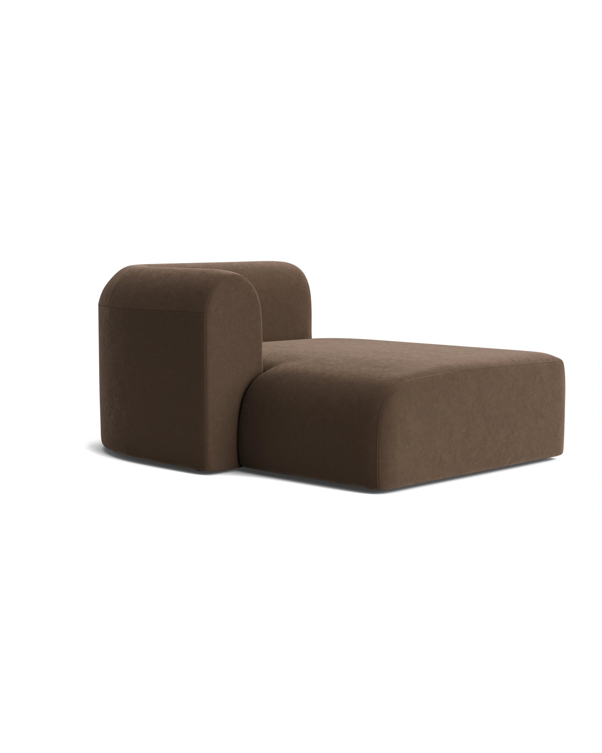 Berg Left Chaise Module - Eden Java