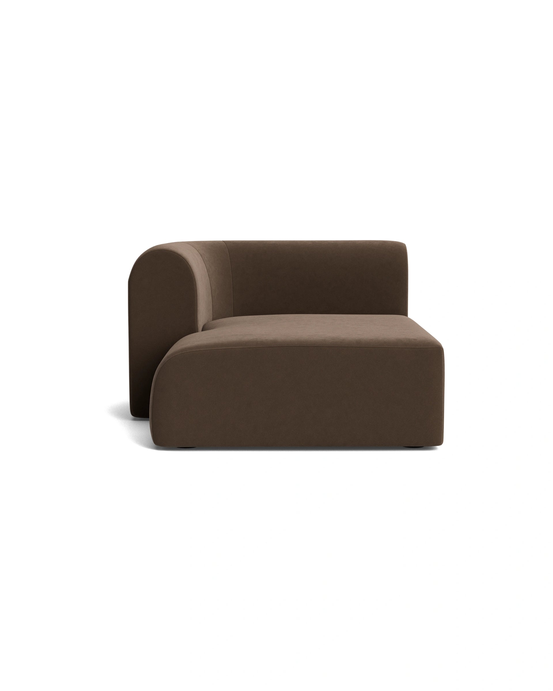 Berg Left Chaise Module - Eden Java