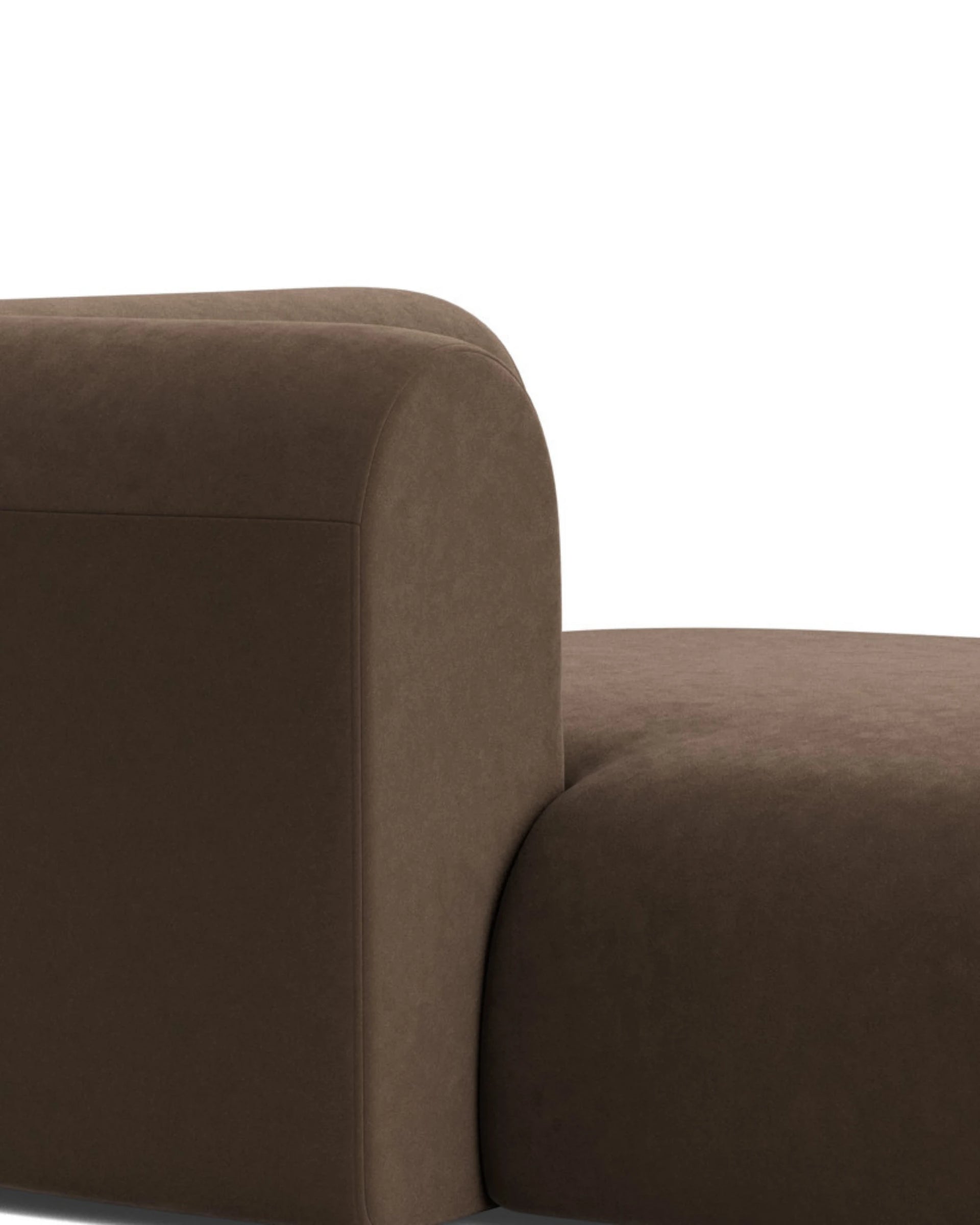 Berg Left Chaise Module - Eden Java