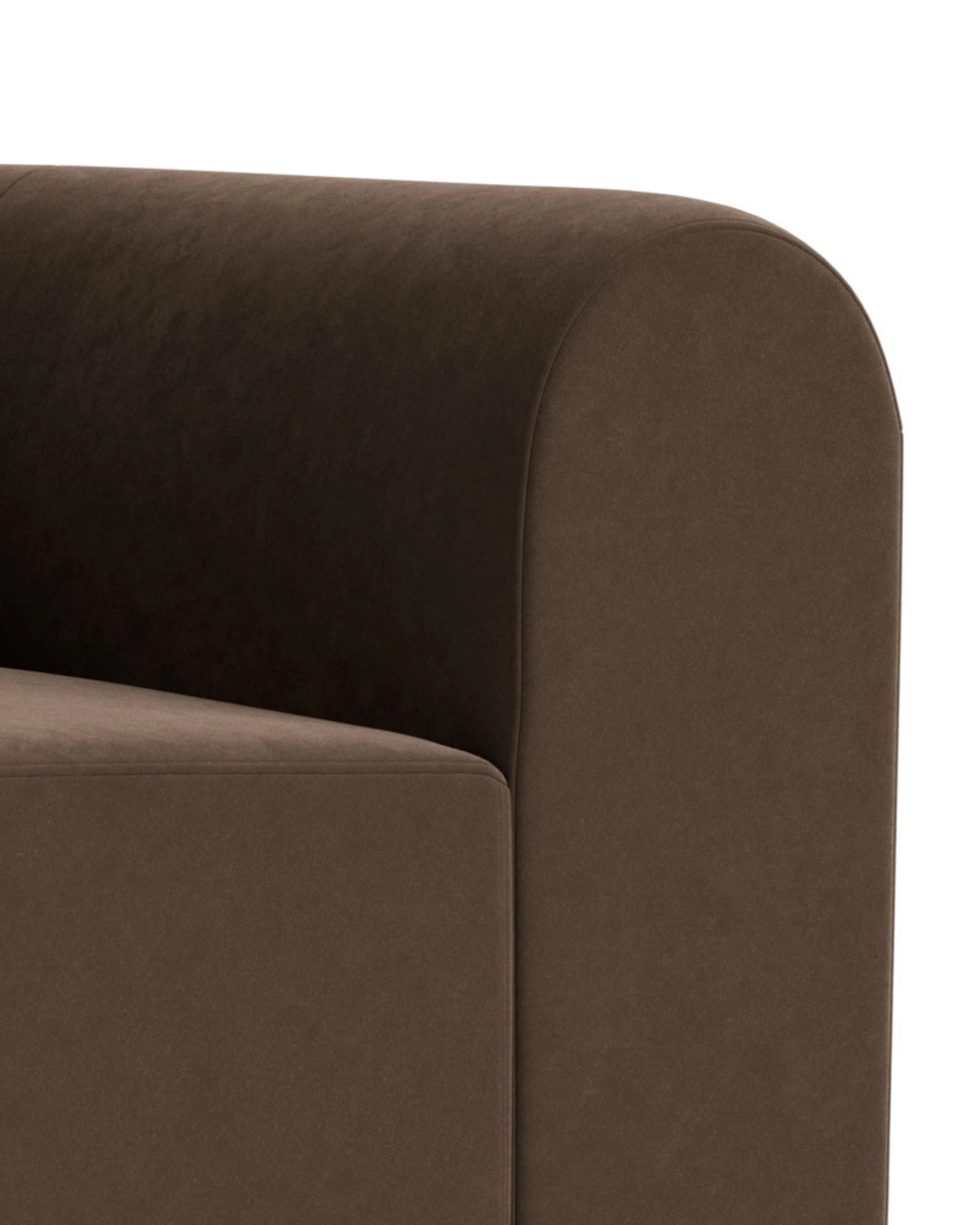 Berg Left Chaise Module - Eden Java