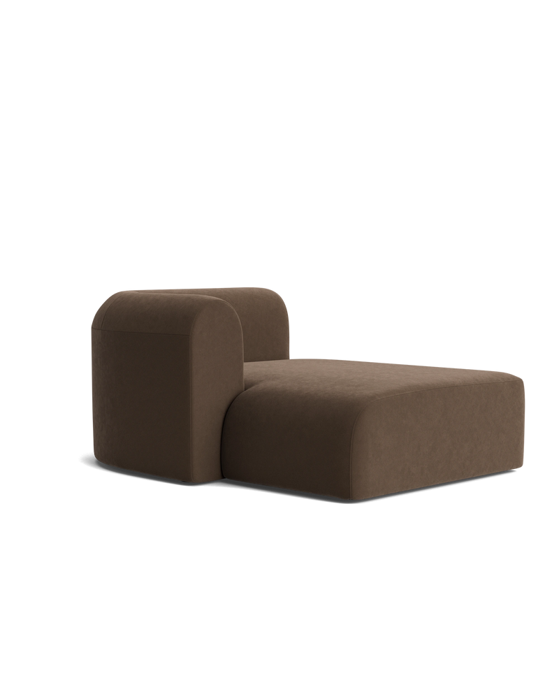Berg Left Chaise Module - Eden Java