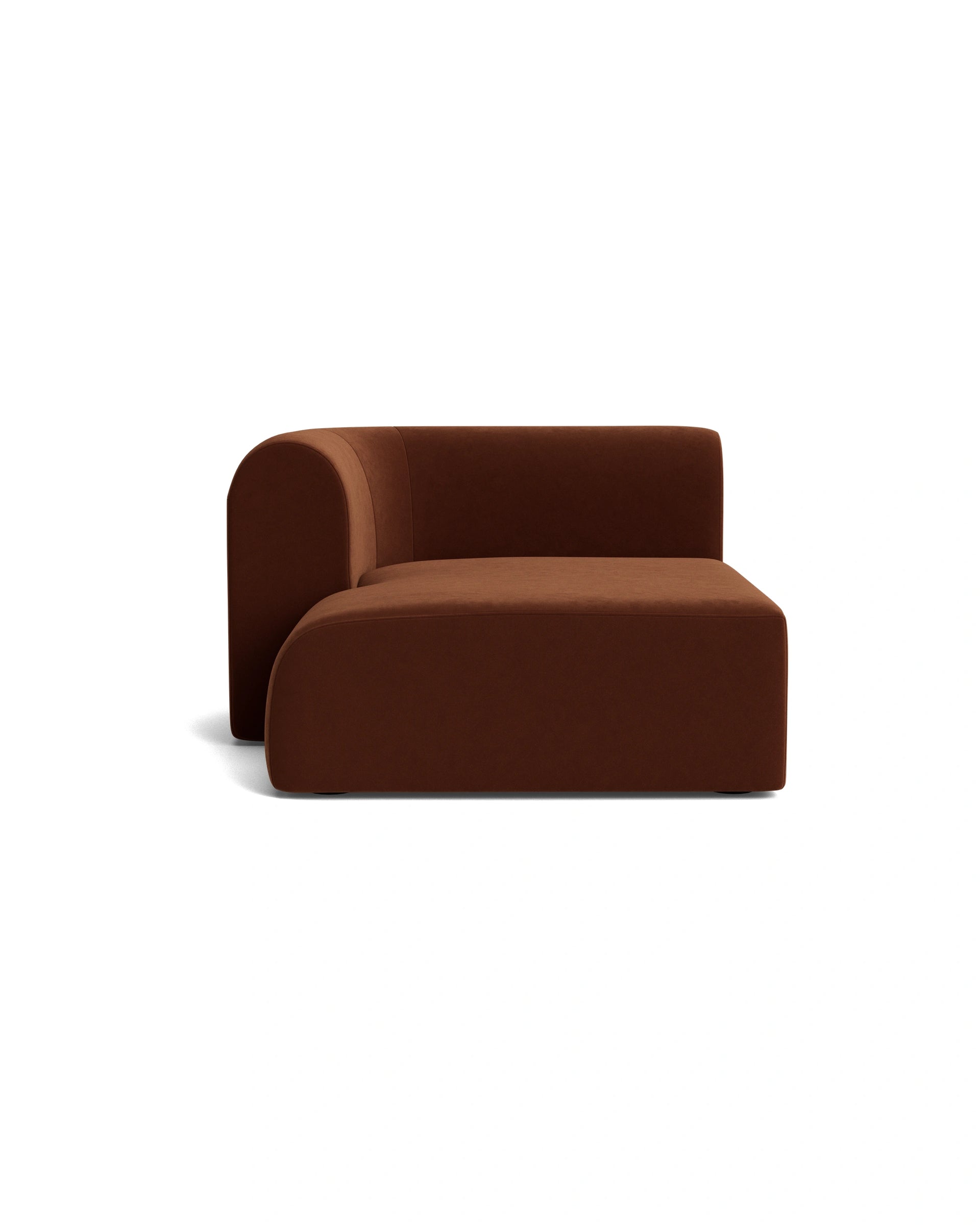 Berg Left Chaise Module - Eden Brick