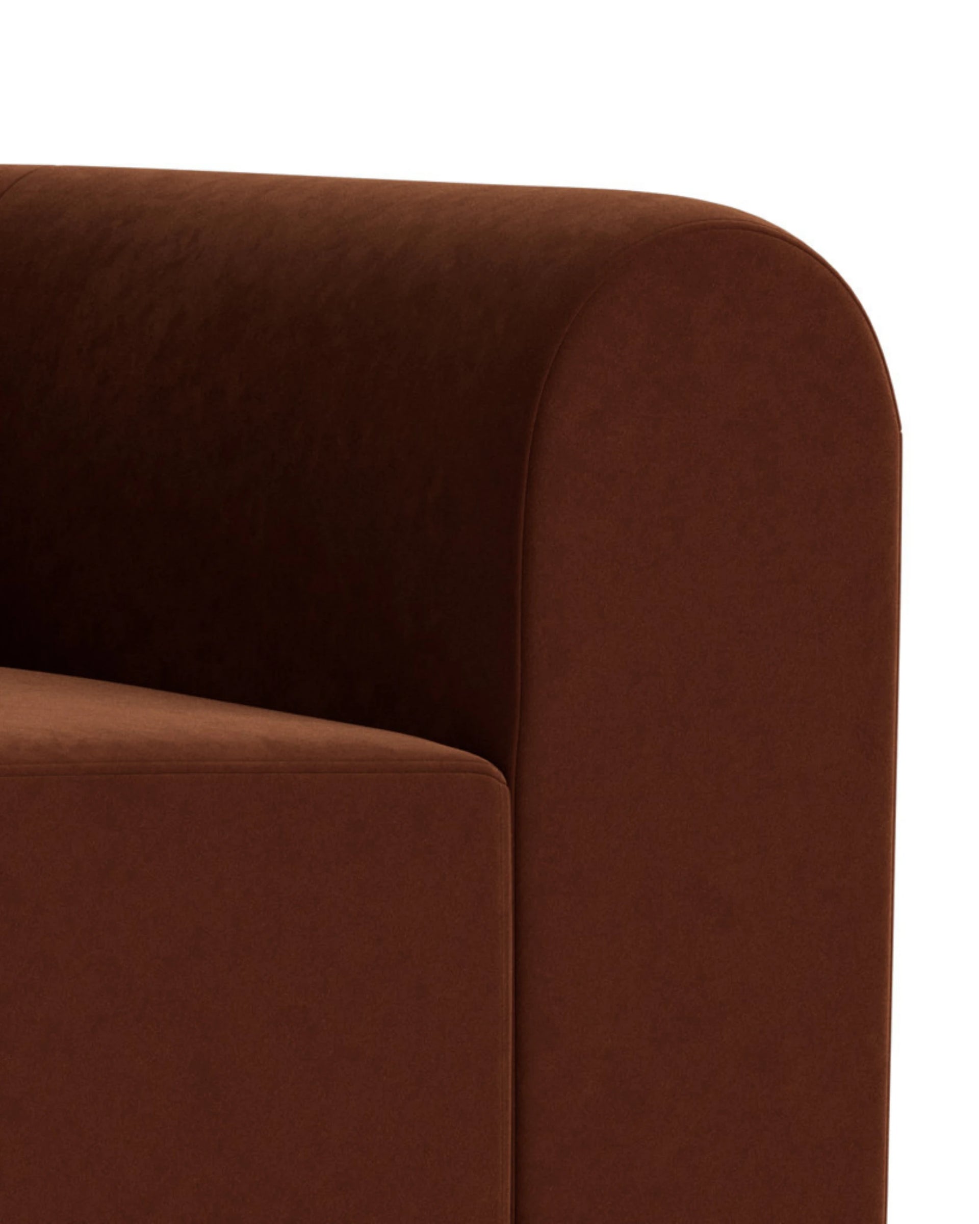 Berg Left Chaise Module - Eden Brick
