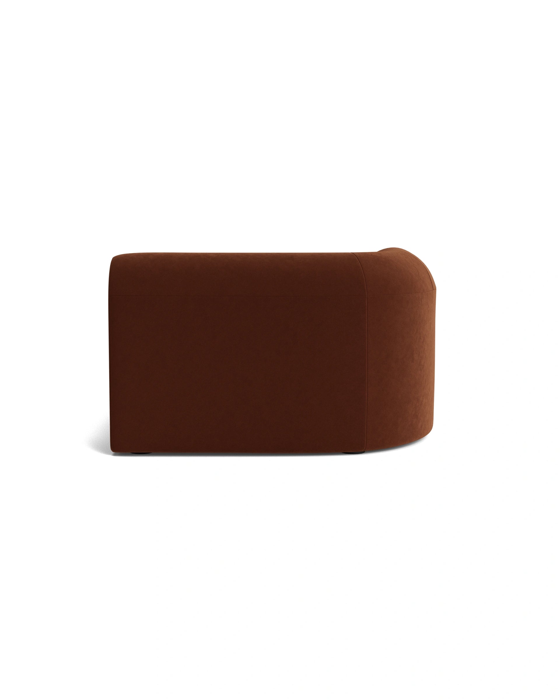 Berg Left Chaise Module - Eden Brick