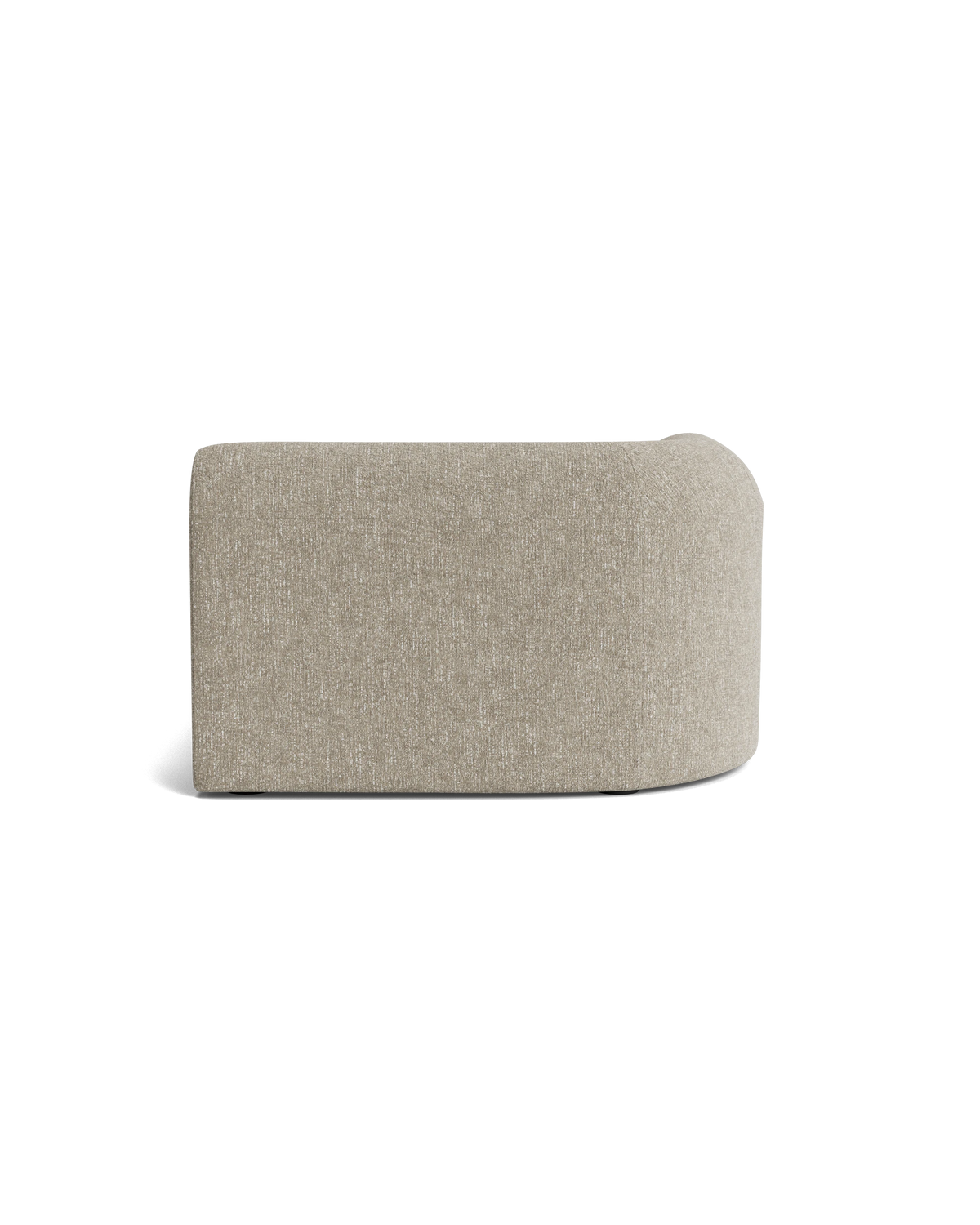 Berg Left Chaise Module - Fleck Smoke