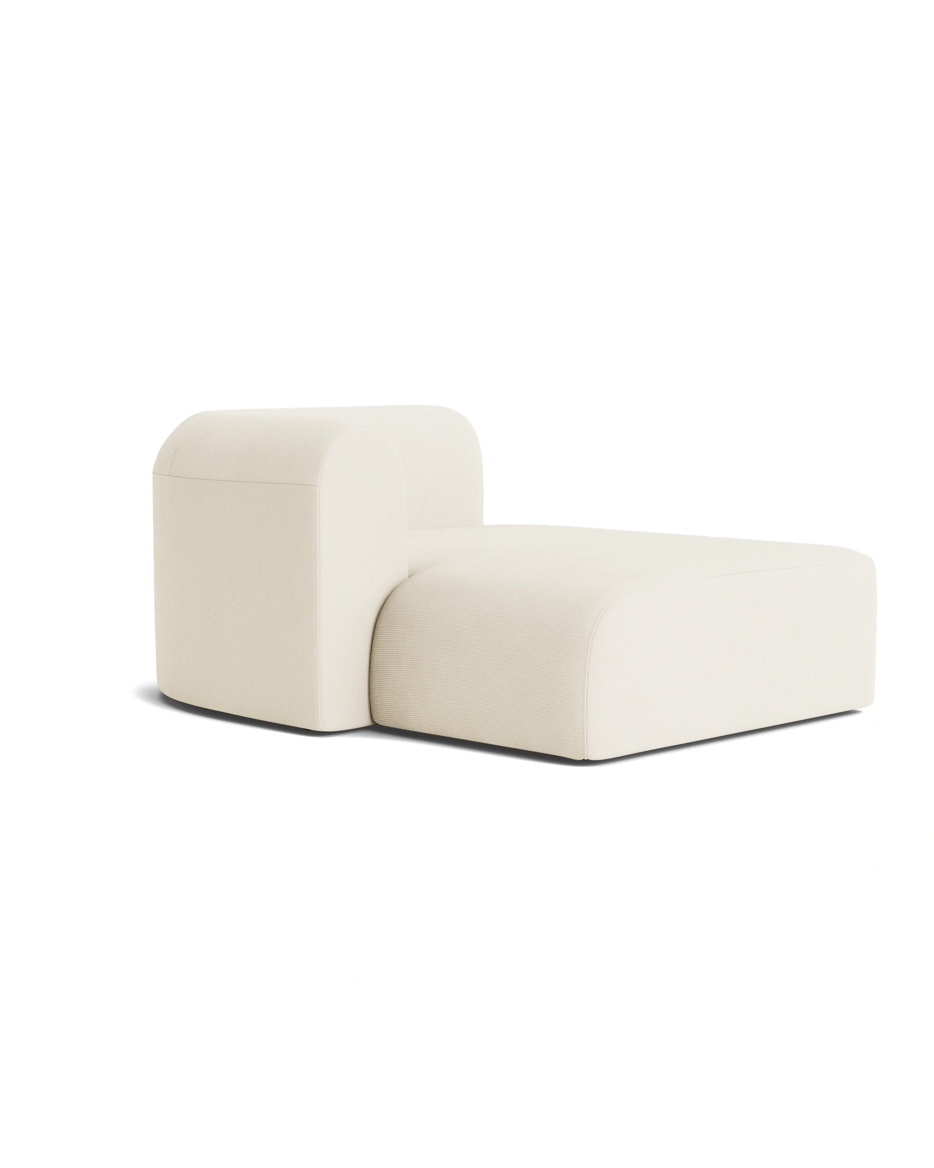Berg Left Chaise Module - Corduroy Off White