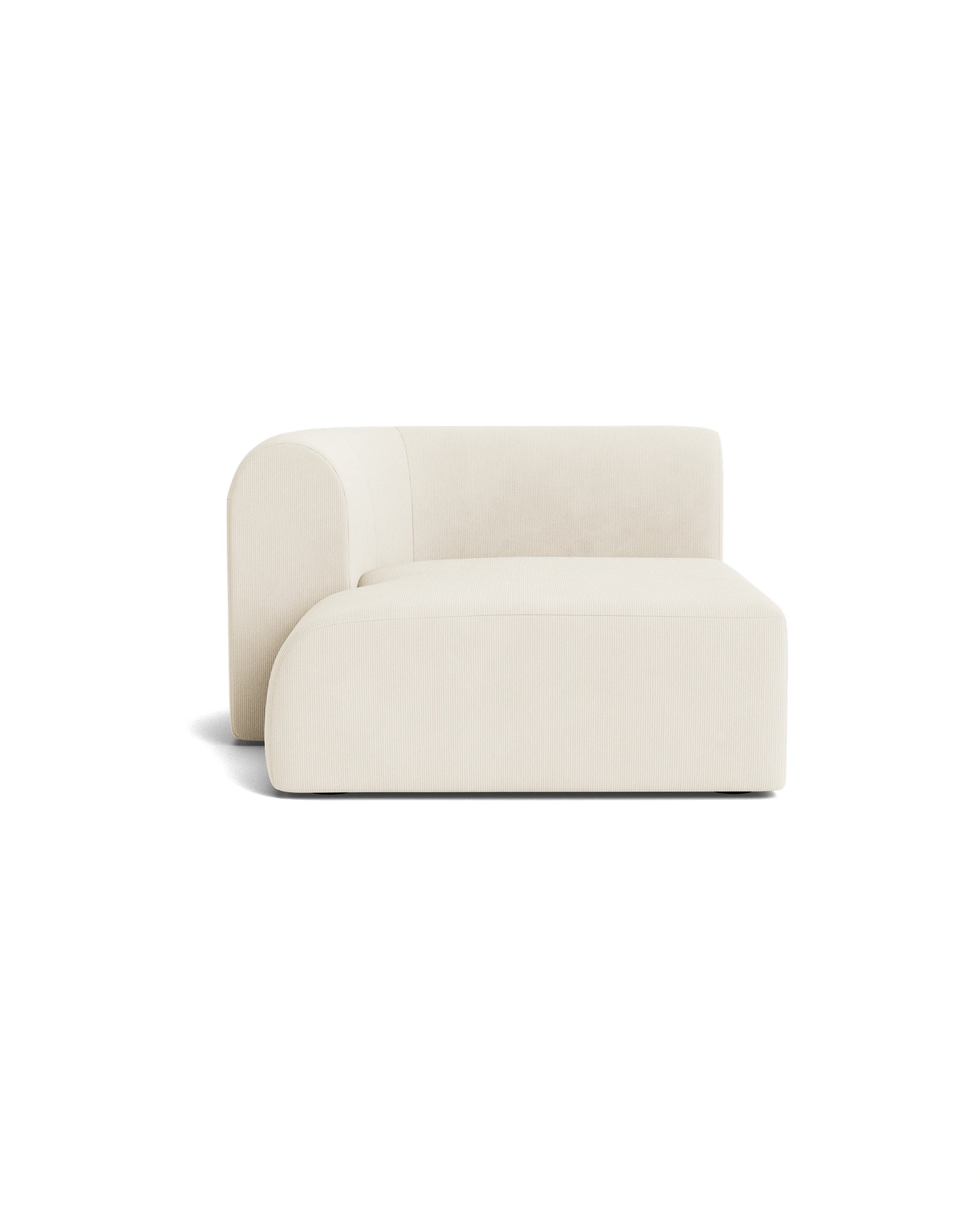 Berg Left Chaise Module - Corduroy Off White