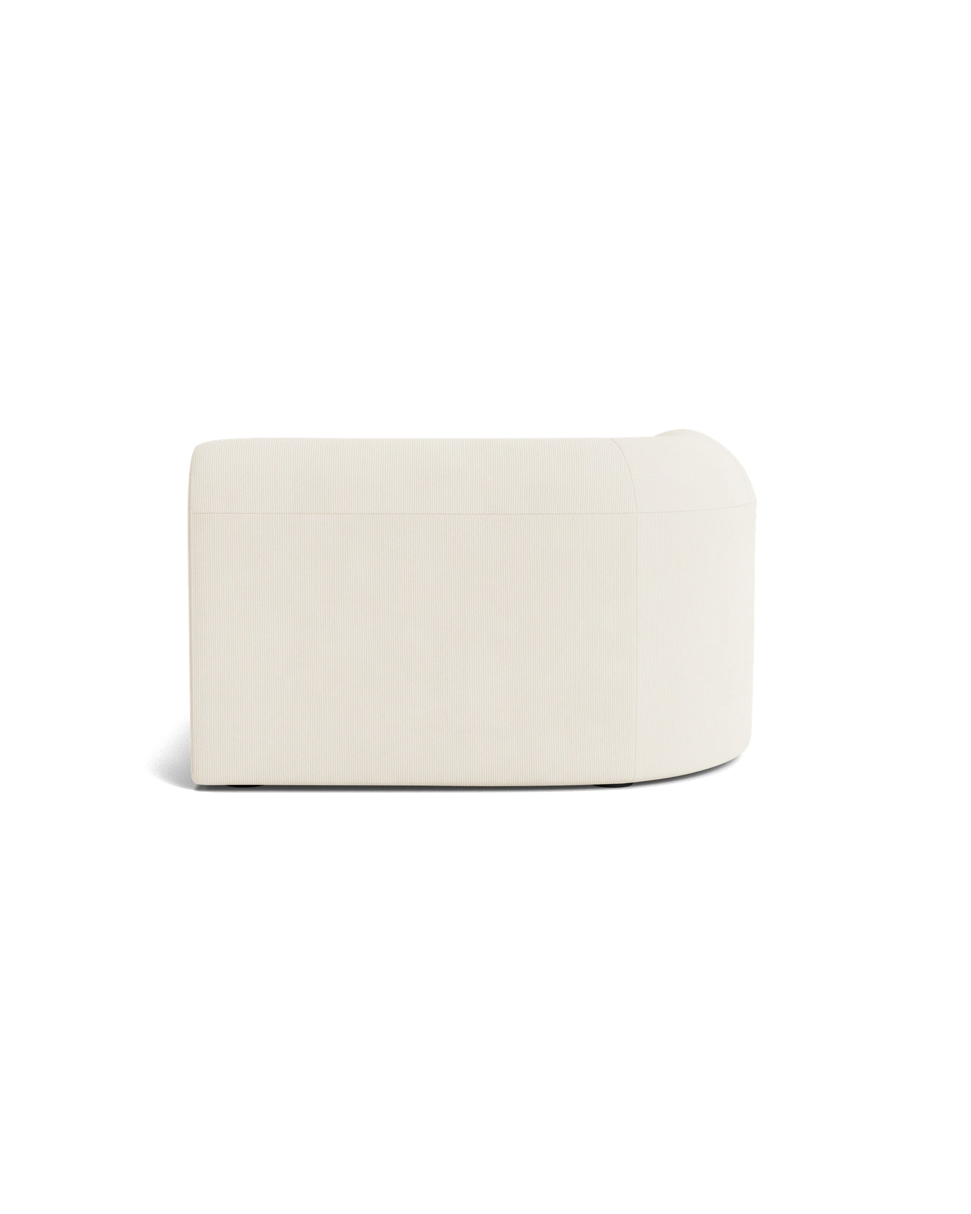 Berg Left Chaise Module - Corduroy Off White