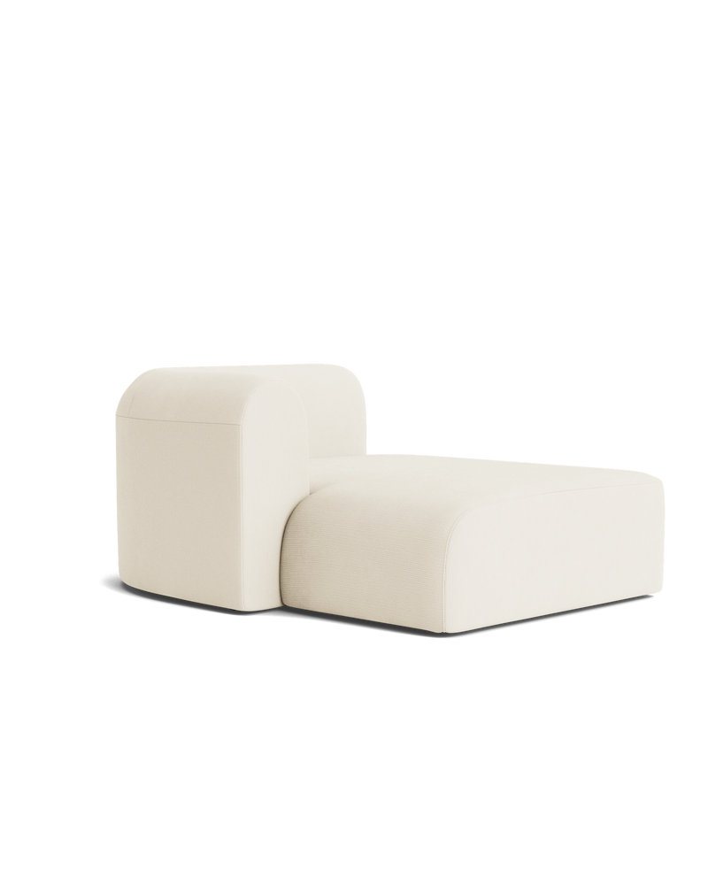 Berg Left Chaise Module - Corduroy Off White