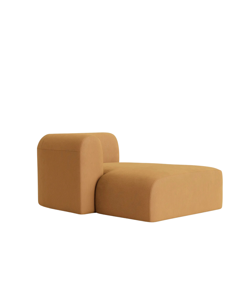Berg Left Chaise Module - Corduroy Fawn