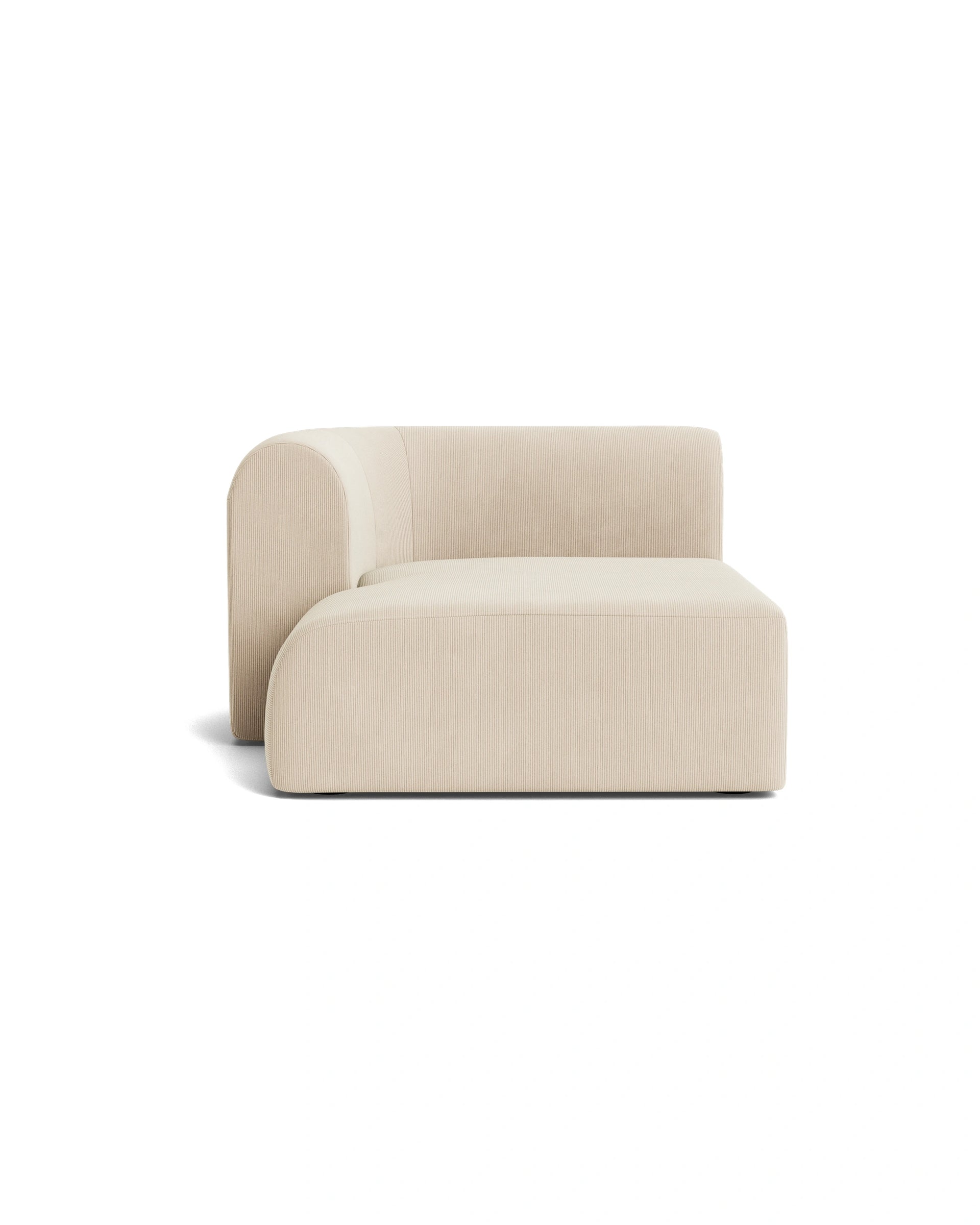 Berg Left Chaise Module - Corduroy Mist