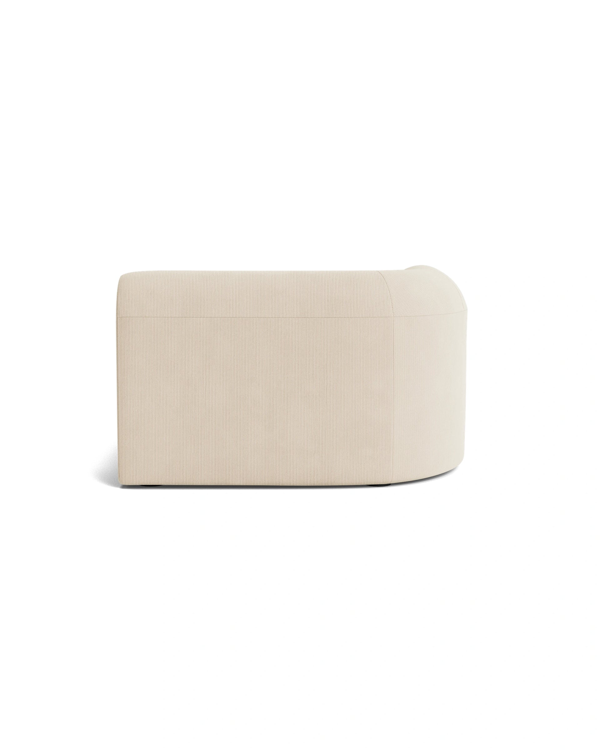 Berg Left Chaise Module - Corduroy Mist