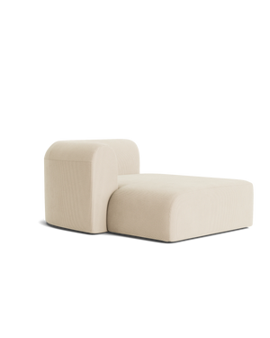 Berg Left Chaise Module - Corduroy Mist