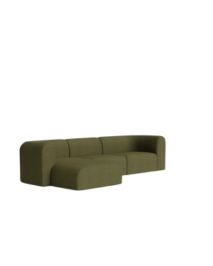 Berg 4 Seater LHF Chaise Sofa - Copenhagen Forest