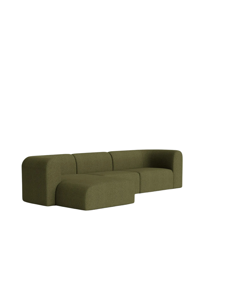 Berg 4 Seater LHF Chaise Sofa - Copenhagen Forest