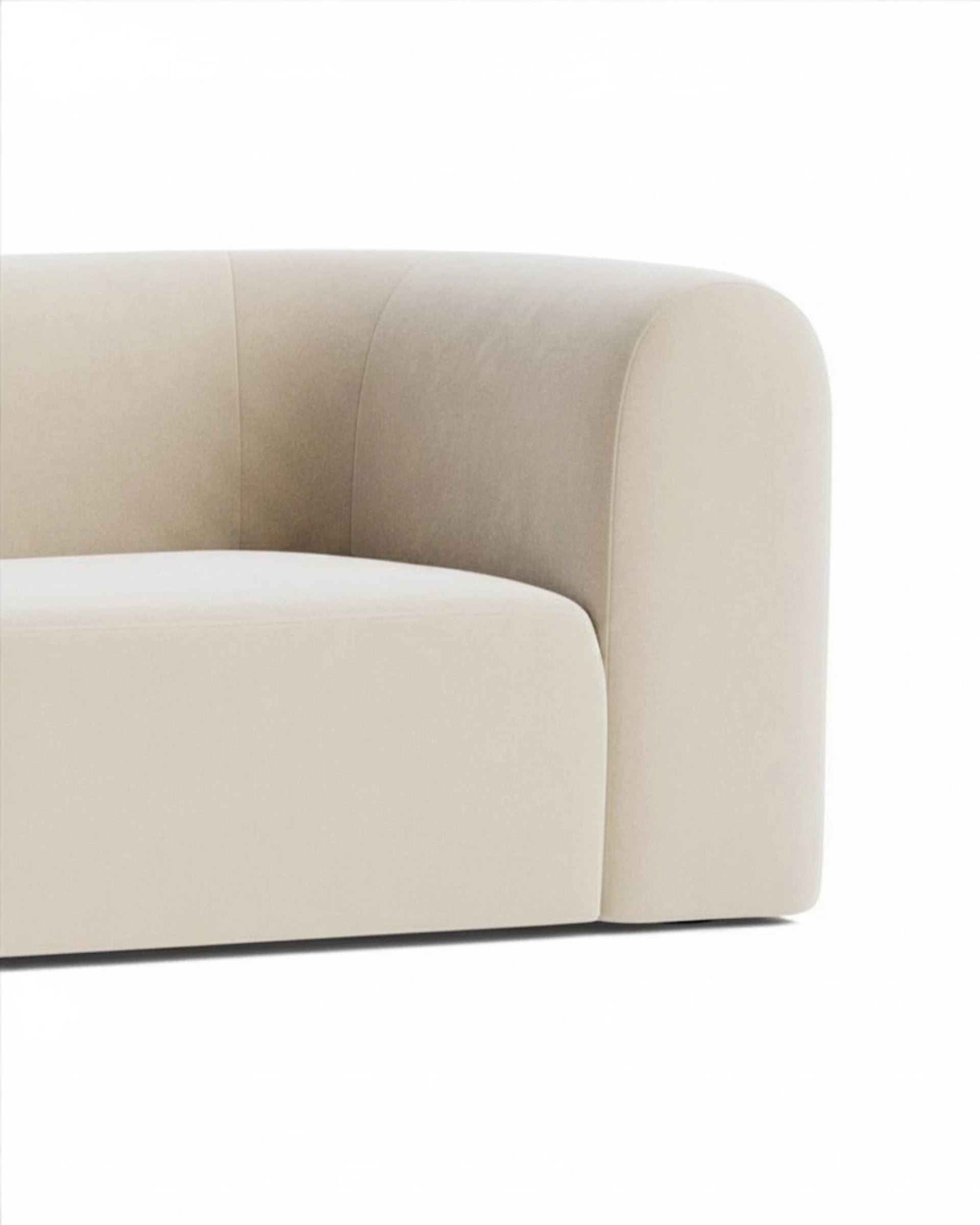 Berg 4 Seater LHF Chaise Sofa - Eden Ecru
