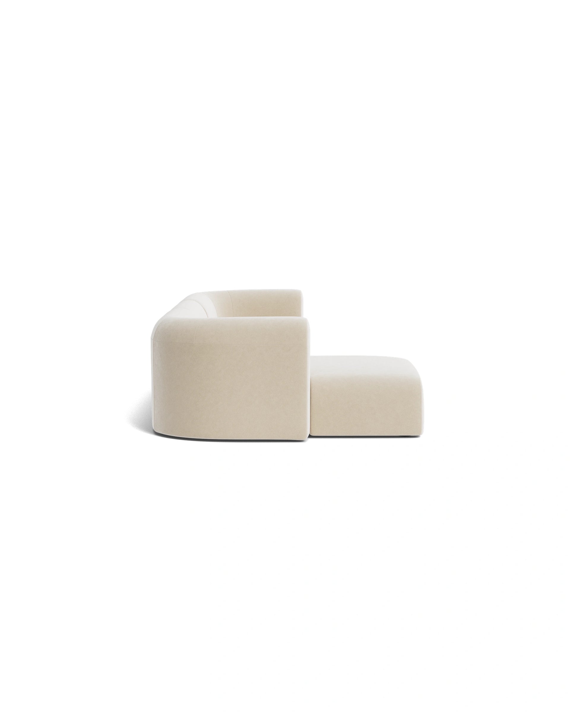 Berg 4 Seater LHF Chaise Sofa - Eden Ecru