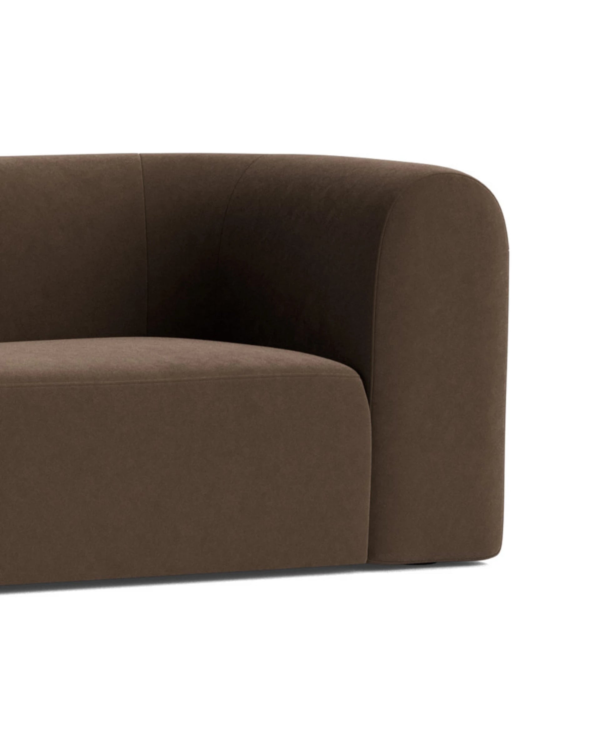 Berg 4 Seater LHF Chaise Sofa - Eden Java