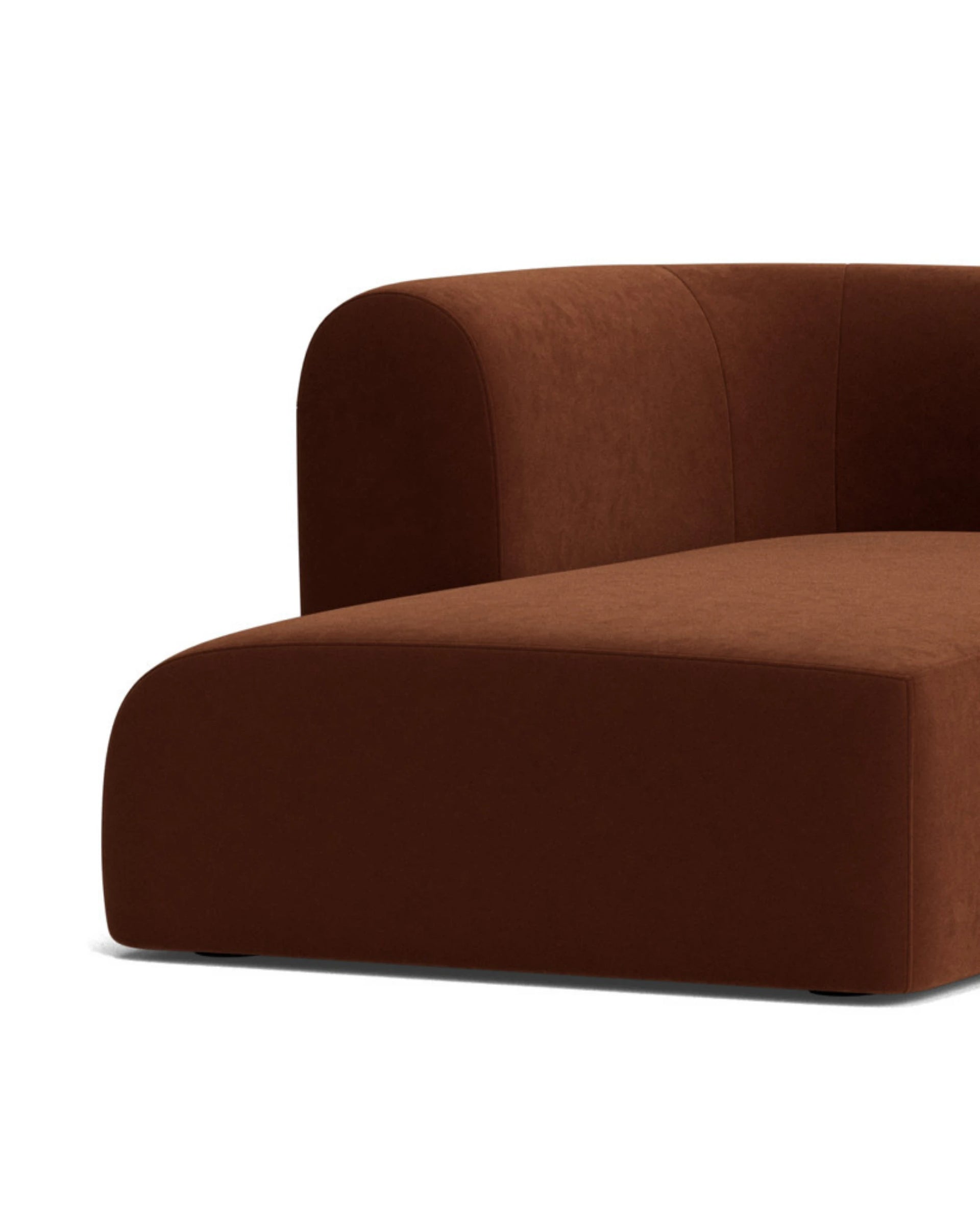 Berg 4 Seater LHF Chaise Sofa - Eden Brick