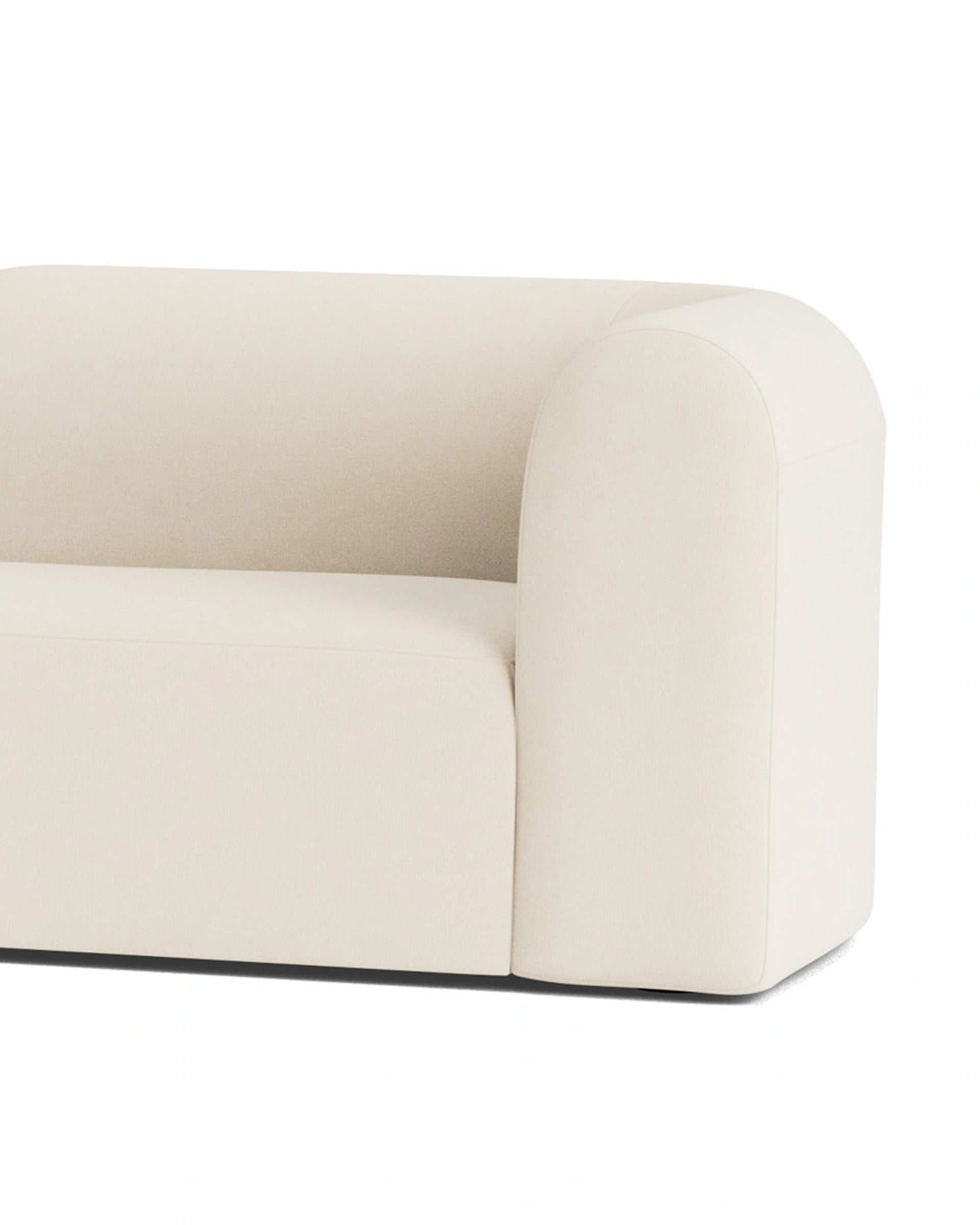 Berg 4 Seater LHF Chaise Sofa - Fossil Vanilla