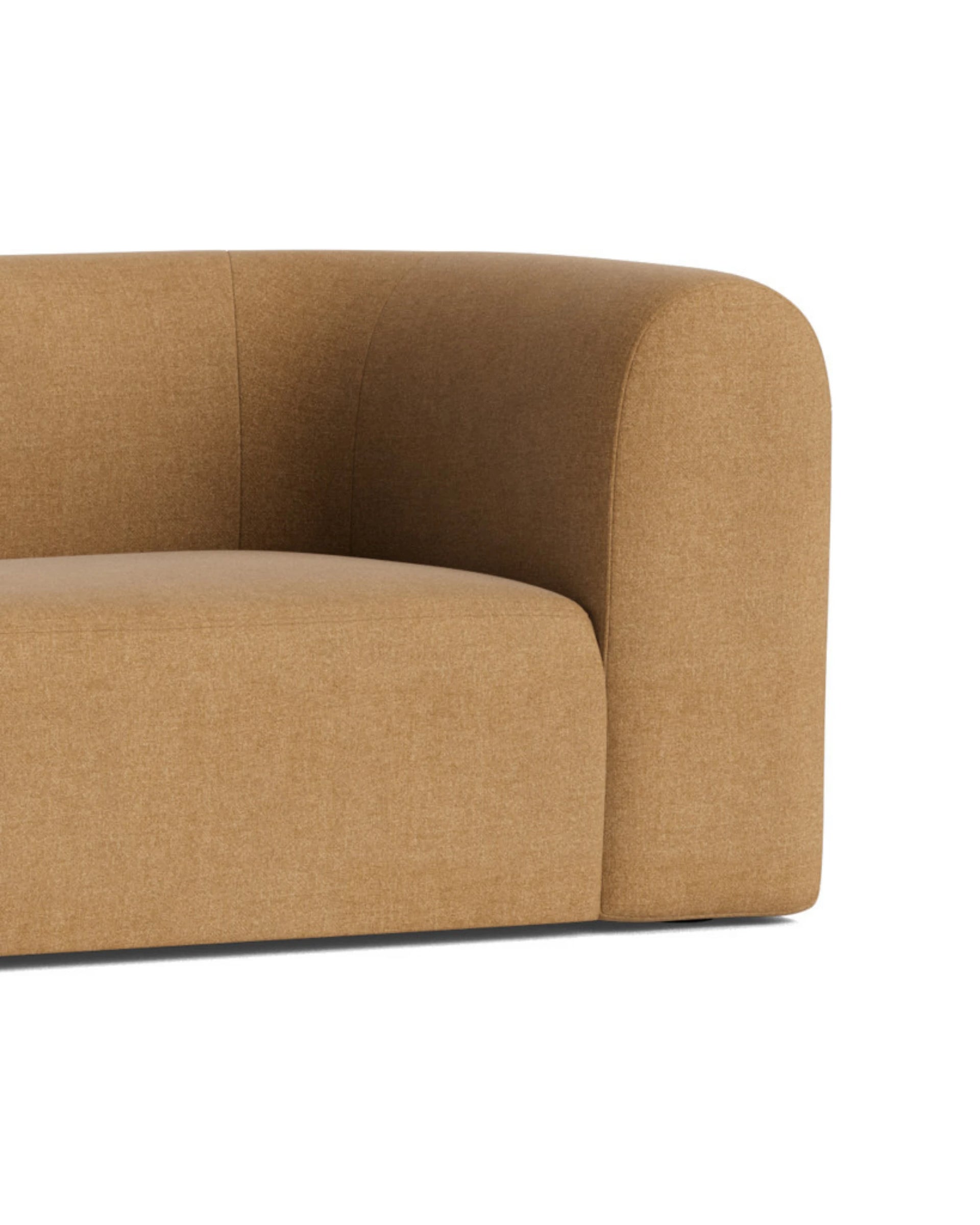 Berg 4 Seater LHF Chaise Sofa - Fossil Fawn