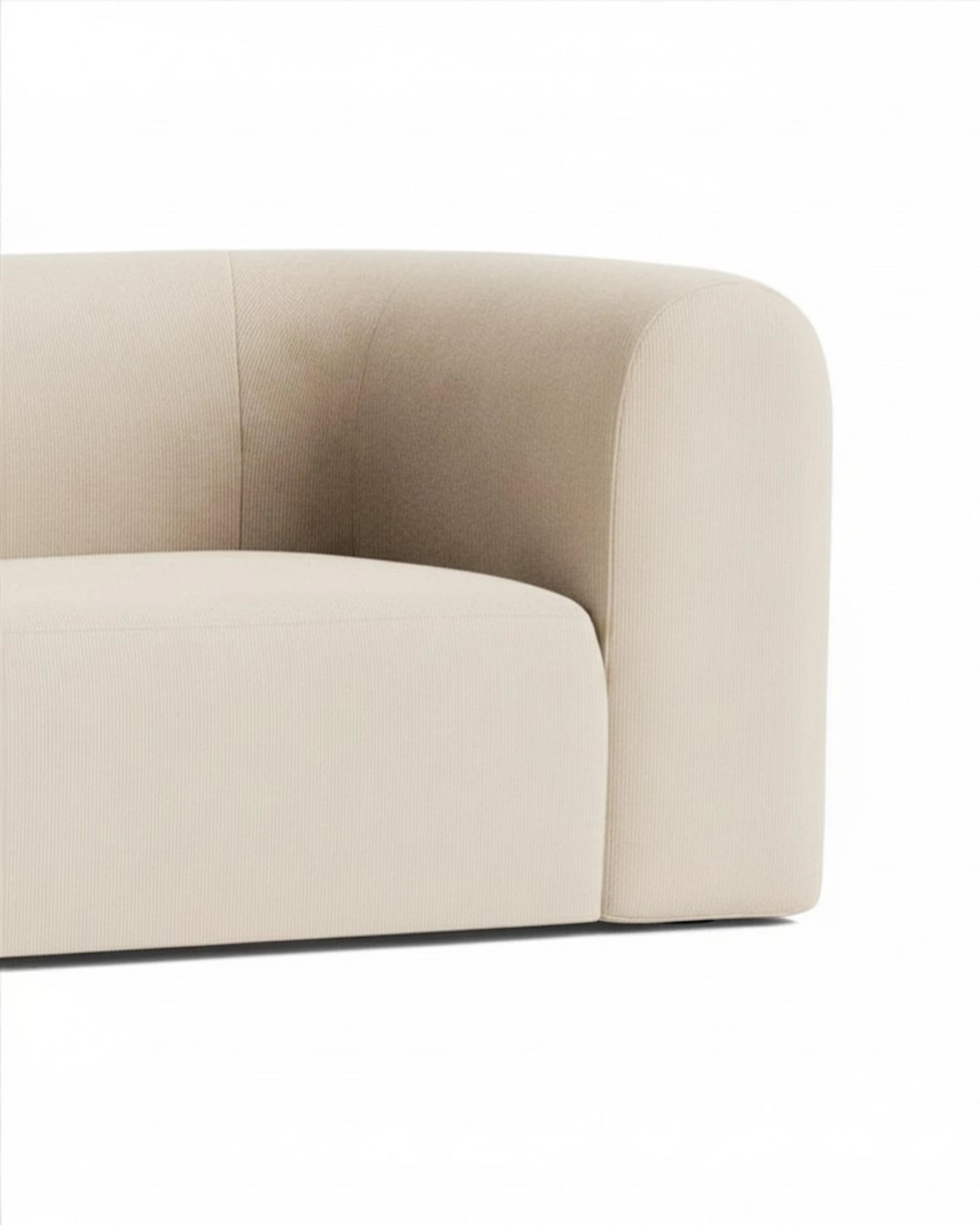 Berg 4 Seater LHF Chaise Sofa - Corduroy Mist