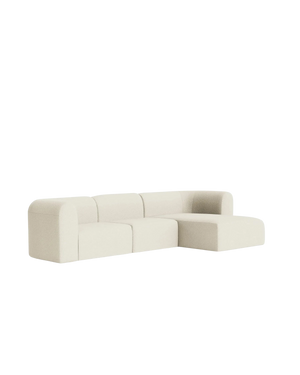 Berg 4 Seater RHF Chaise Sofa - Copenhagen Grey