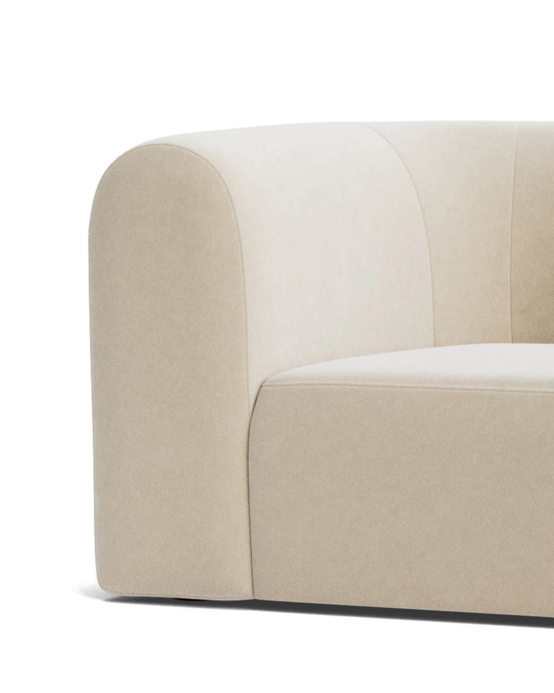 Berg 4 Seater RHF Chaise Sofa - Eden Ecru