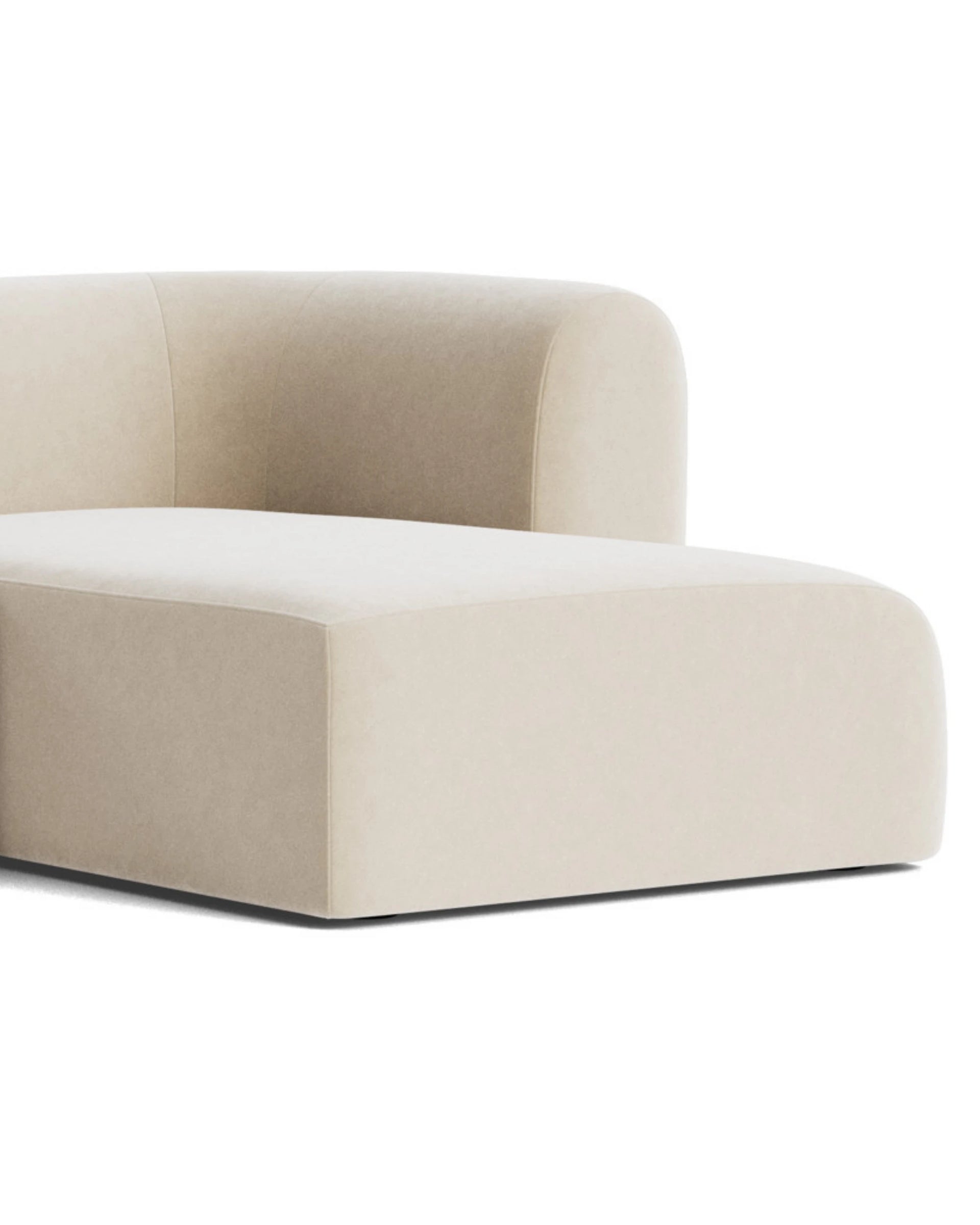 Berg 4 Seater RHF Chaise Sofa - Eden Ecru