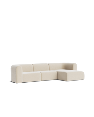 Berg 4 Seater RHF Chaise Sofa - Eden Ecru
