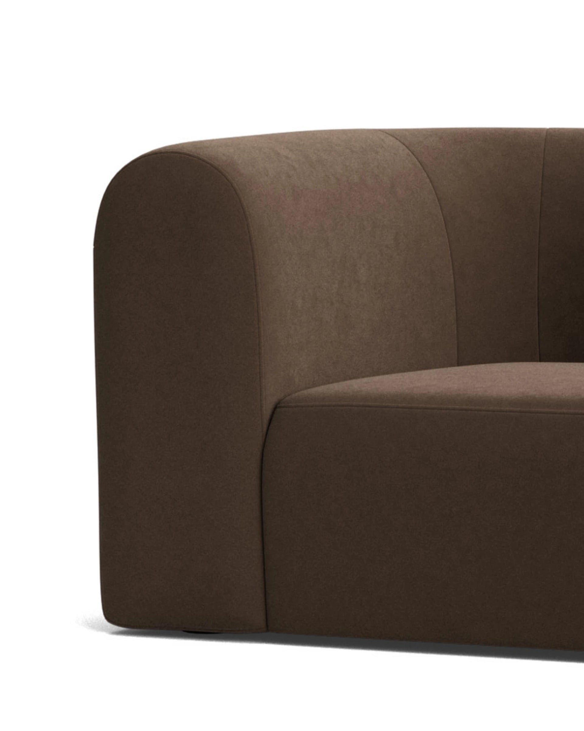Berg 4 Seater RHF Chaise Sofa - Eden Java