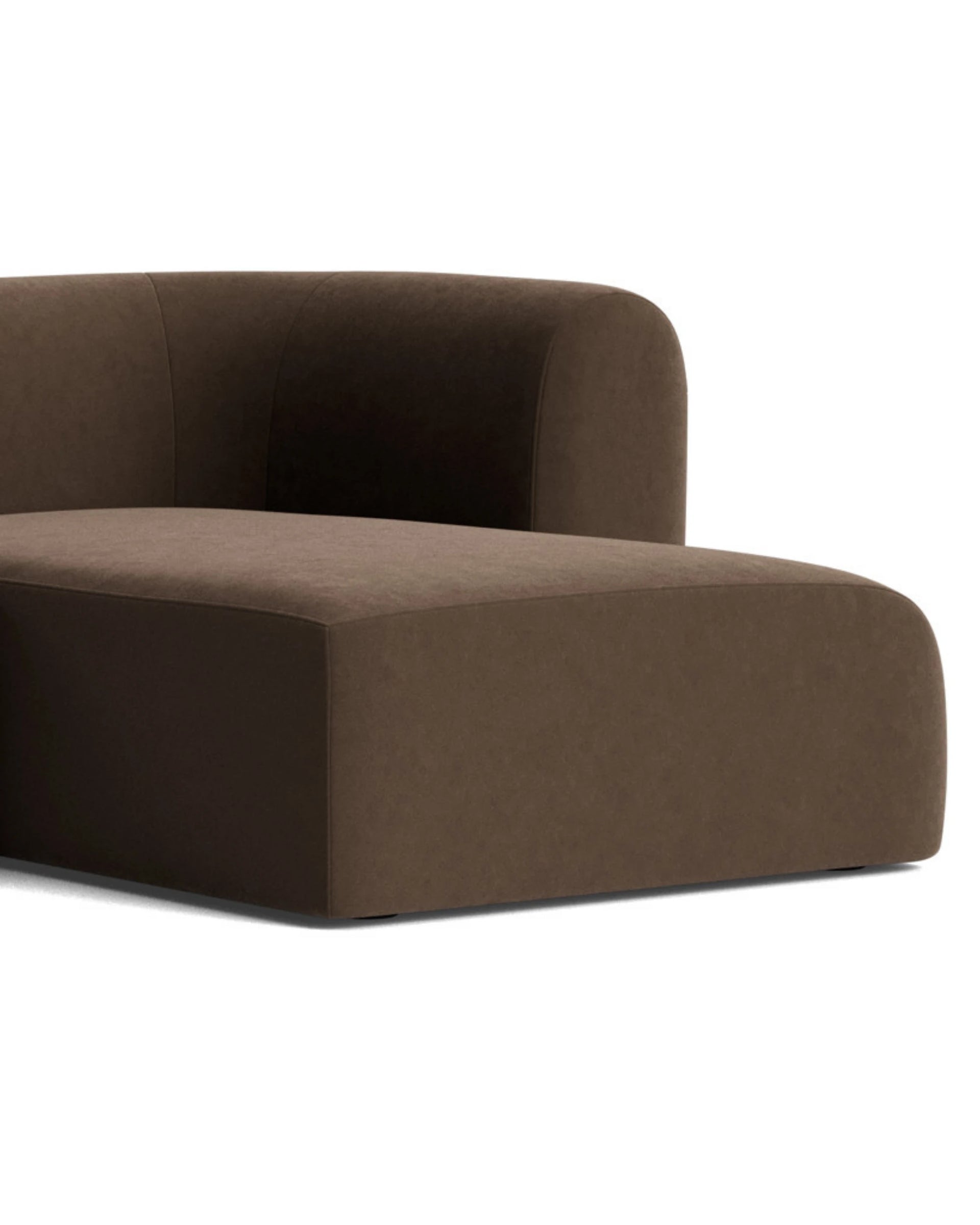 Berg 4 Seater RHF Chaise Sofa - Eden Java