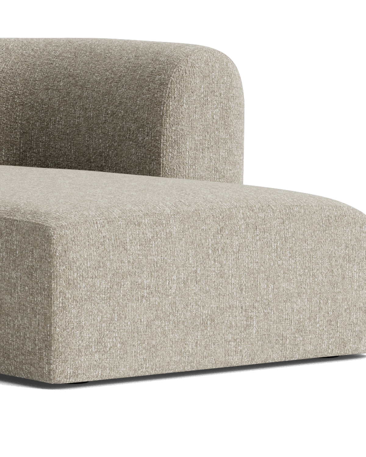 Berg 4 Seater RHF Chaise Sofa - Fleck Smoke