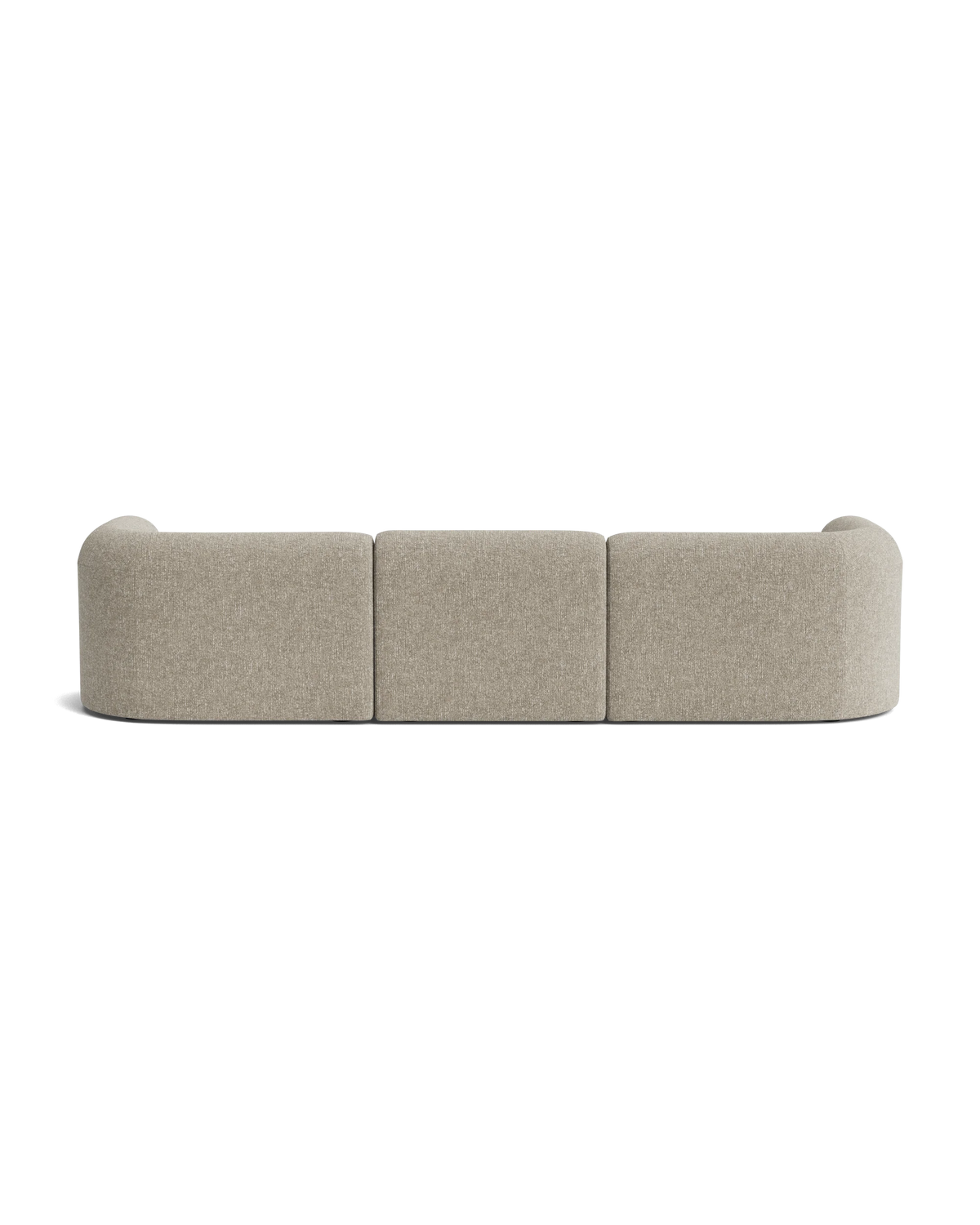 Berg 4 Seater RHF Chaise Sofa - Fleck Smoke