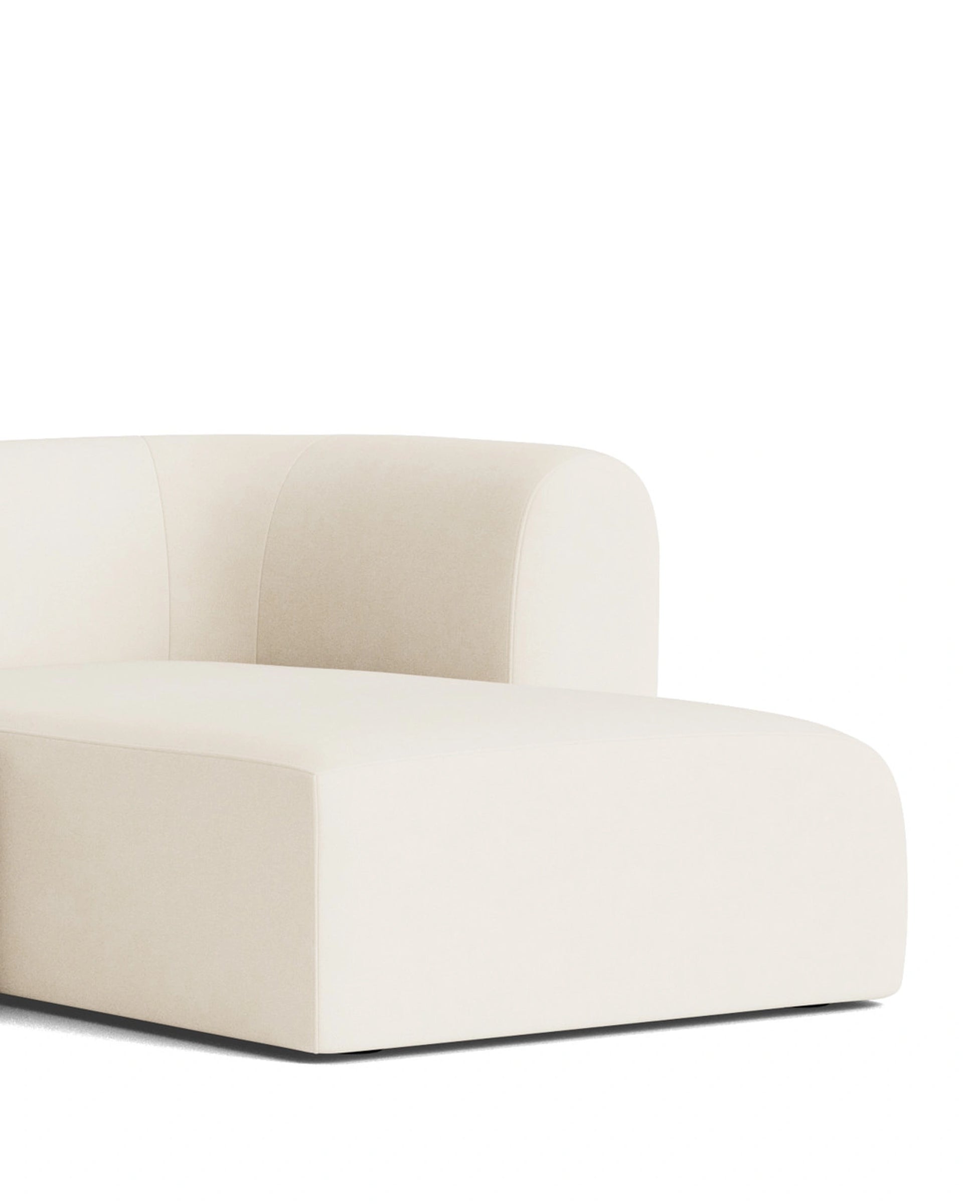 Berg 4 Seater RHF Chaise Sofa - Fossil Vanilla