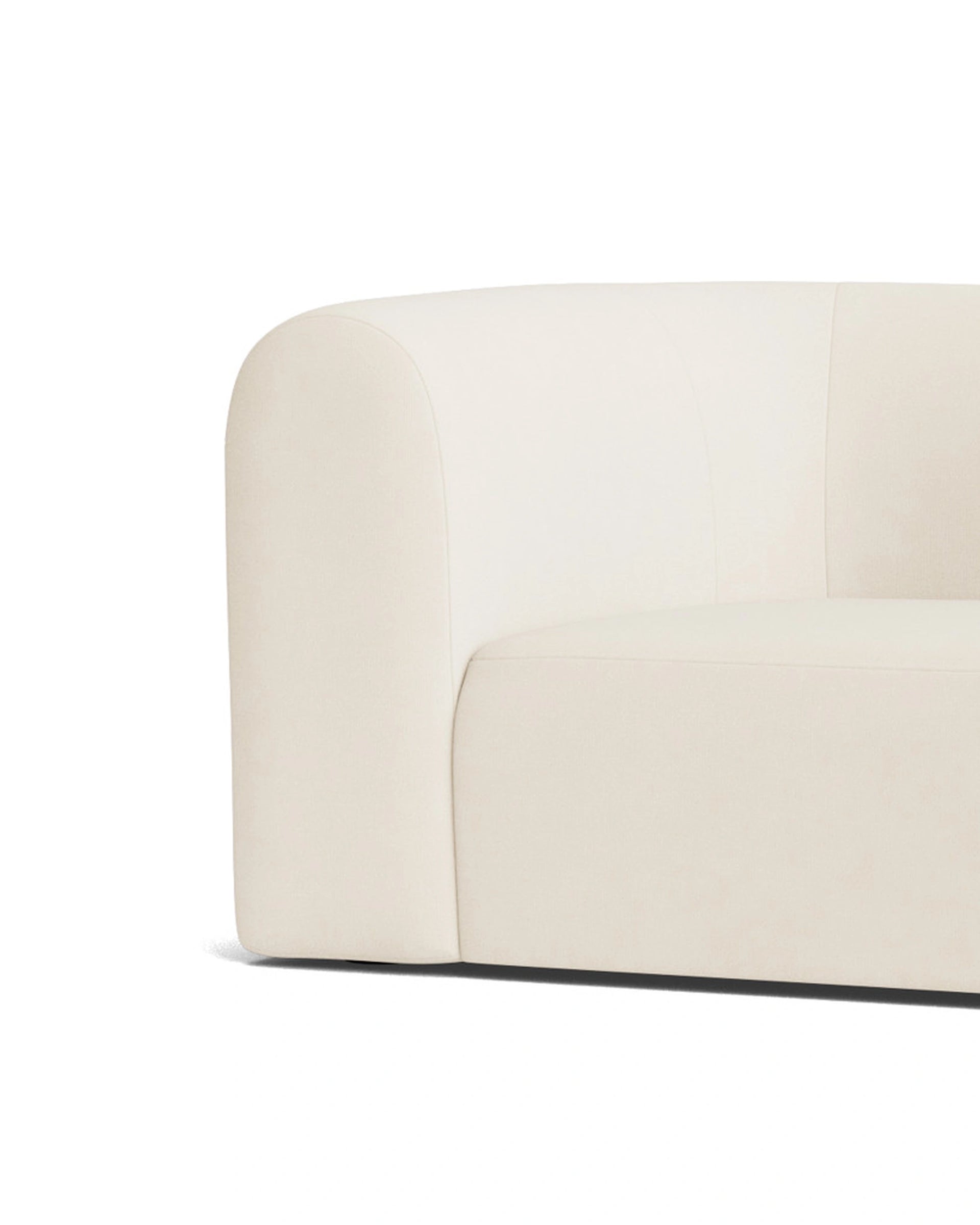 Berg 4 Seater RHF Chaise Sofa - Fossil Vanilla