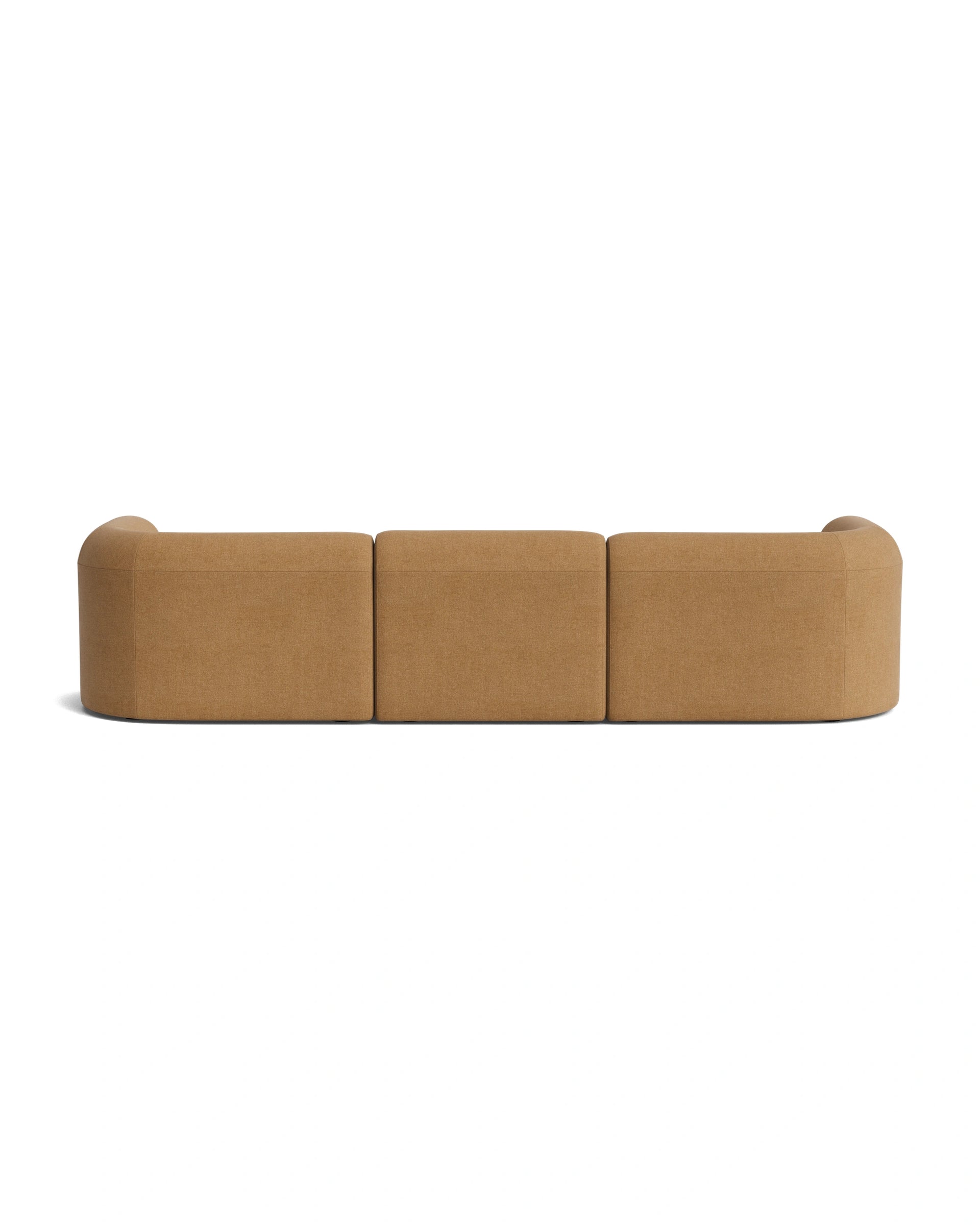 Berg 4 Seater RHF Chaise Sofa - Fossil Fawn