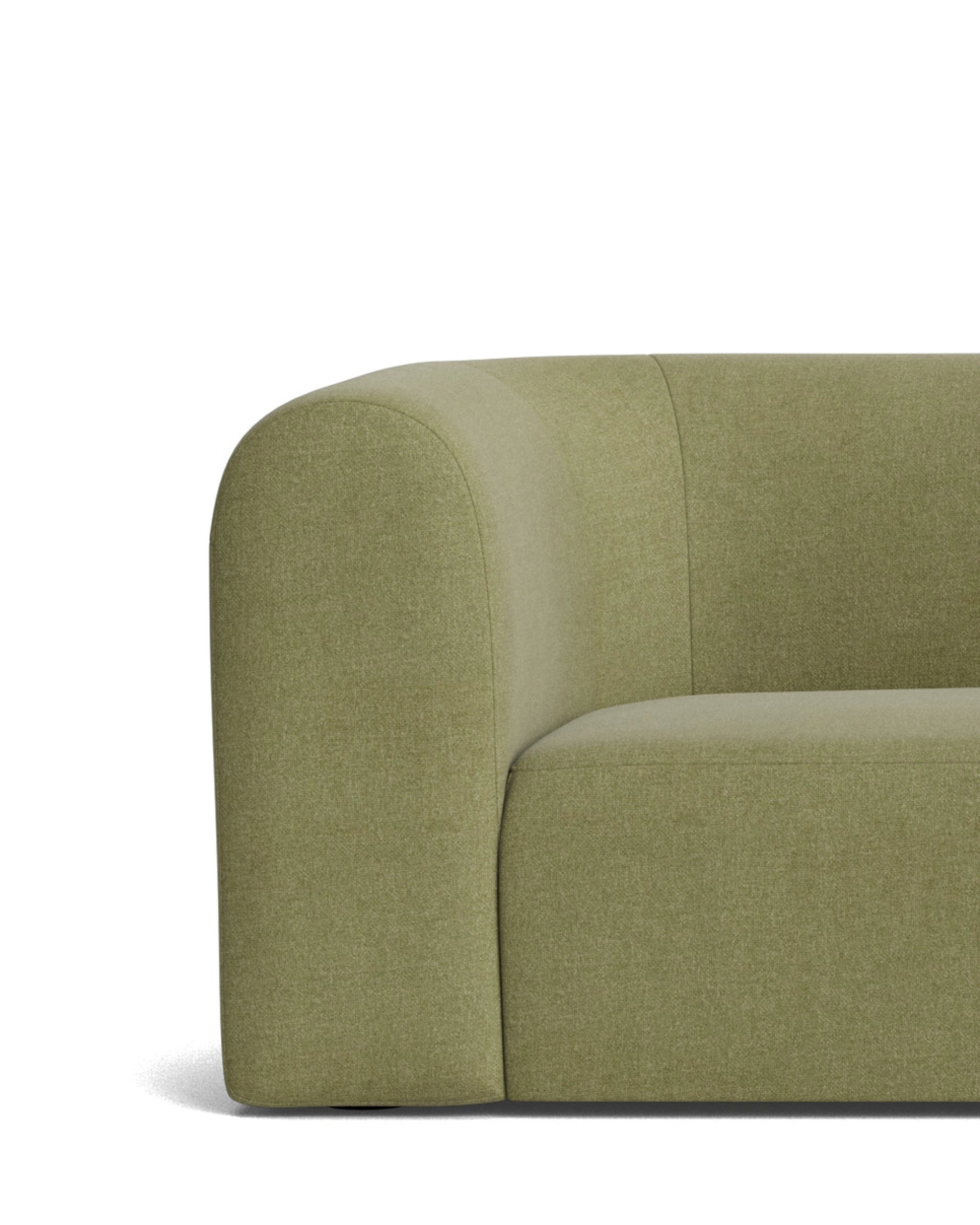 Berg 4 Seater RHF Chaise Sofa - Fossil Eucalyptus