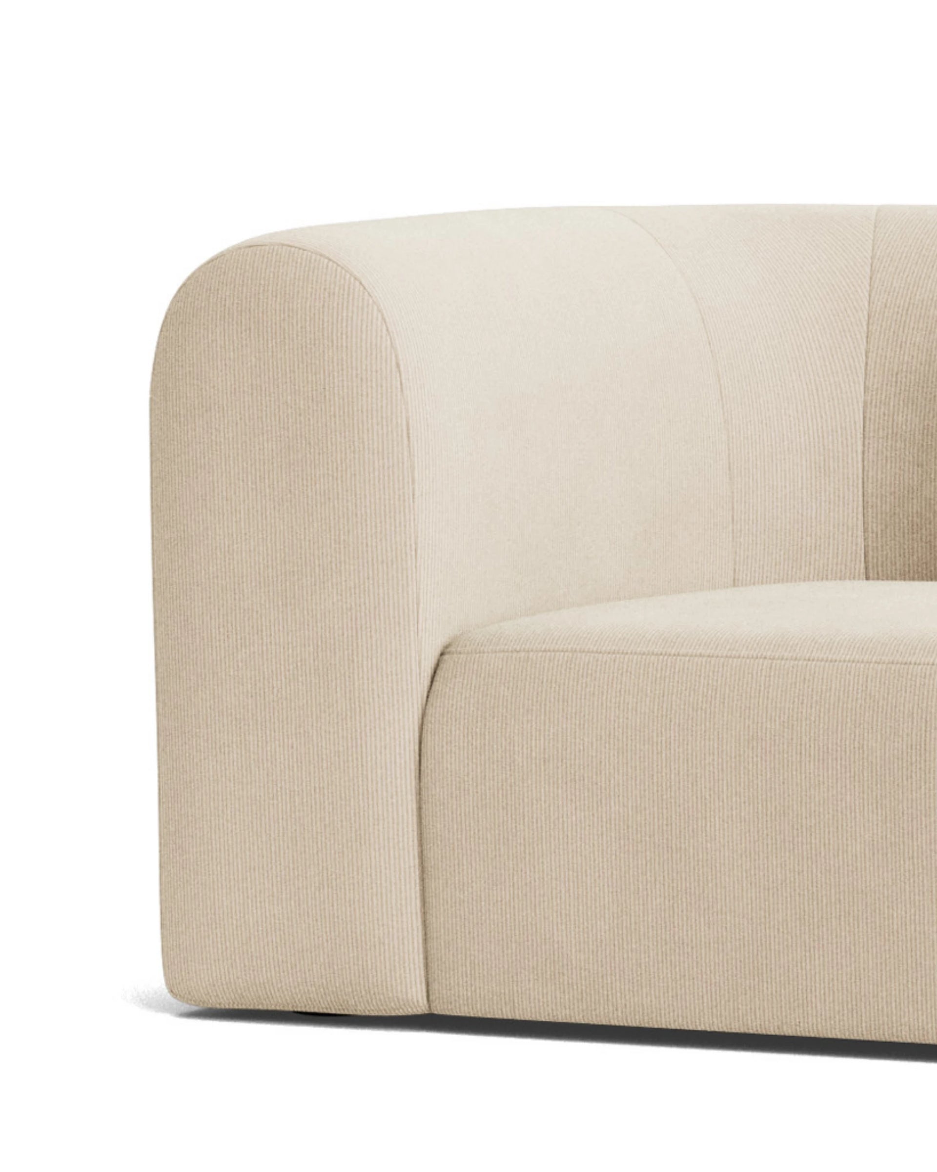 Berg 4 Seater RHF Chaise Sofa - Corduroy Mist