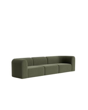 Berg 4 Seater Sofa - Eden Leaf