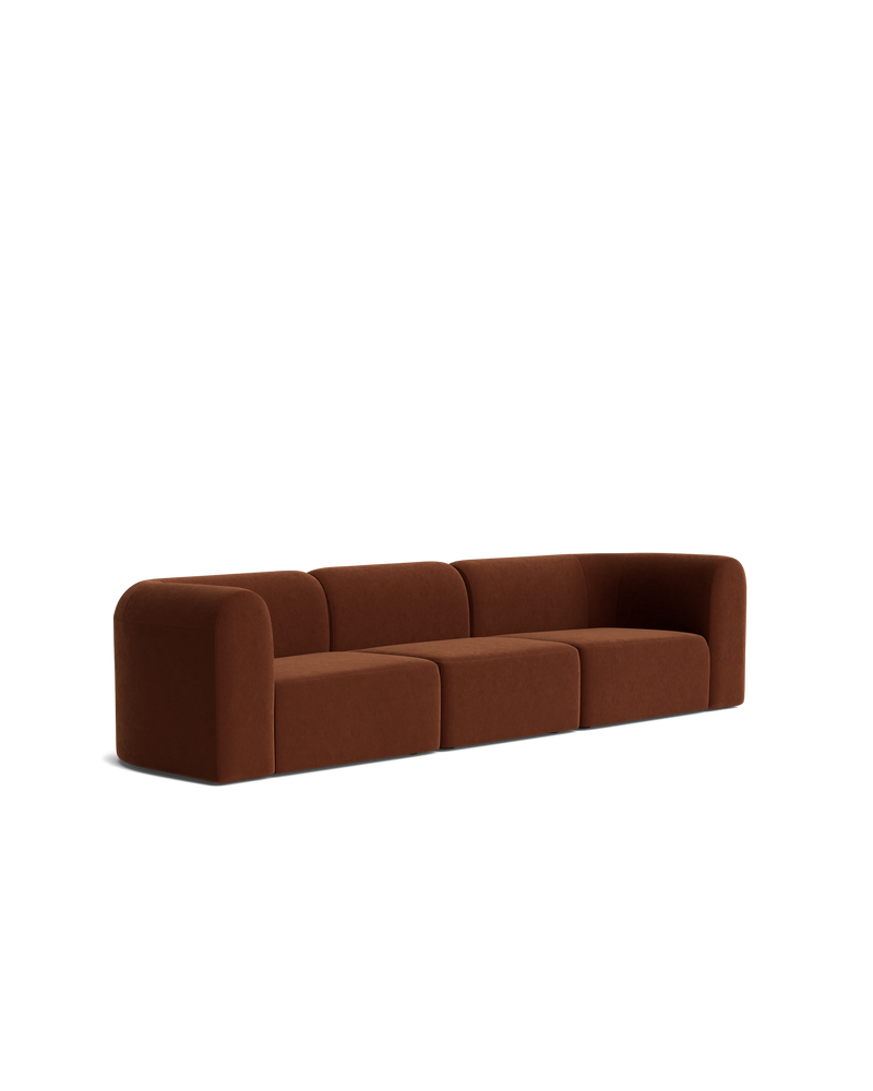 Berg 4 Seater Sofa - Eden Brick